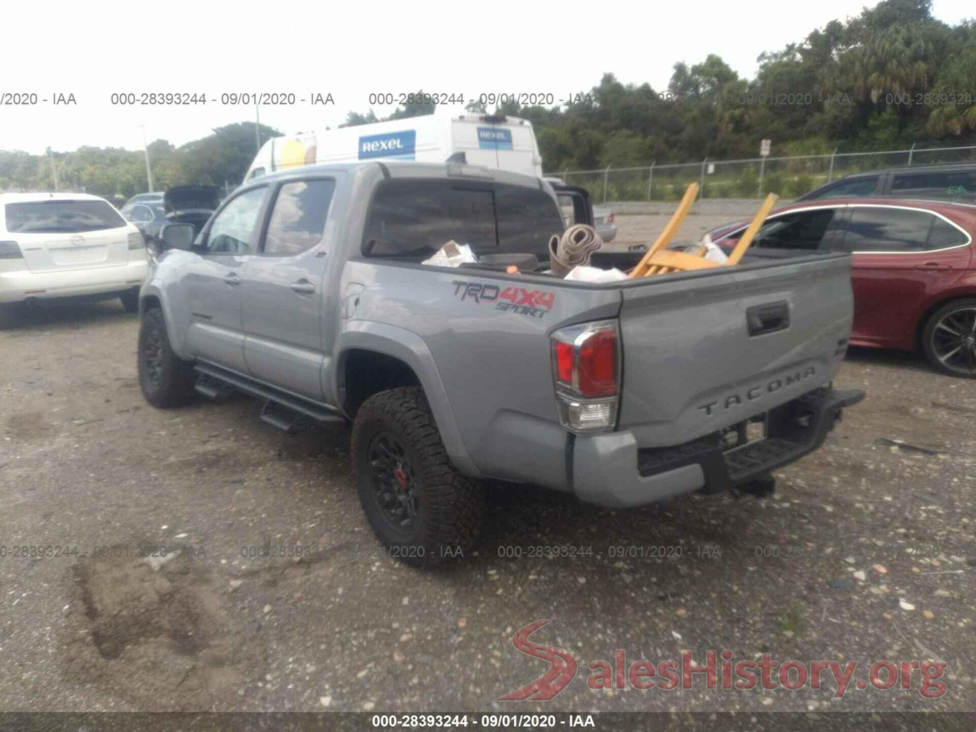 3TMCZ5AN9LM342185 2020 TOYOTA TACOMA 4WD