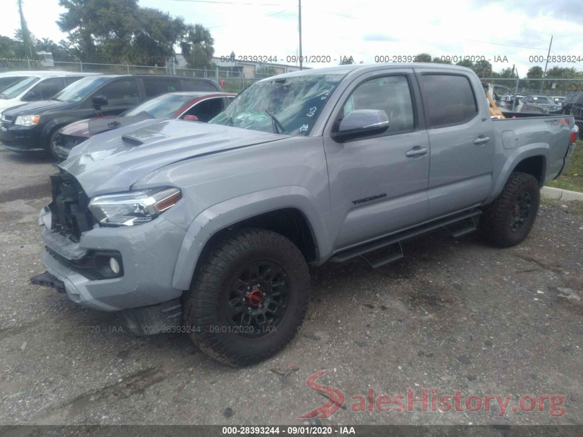 3TMCZ5AN9LM342185 2020 TOYOTA TACOMA 4WD