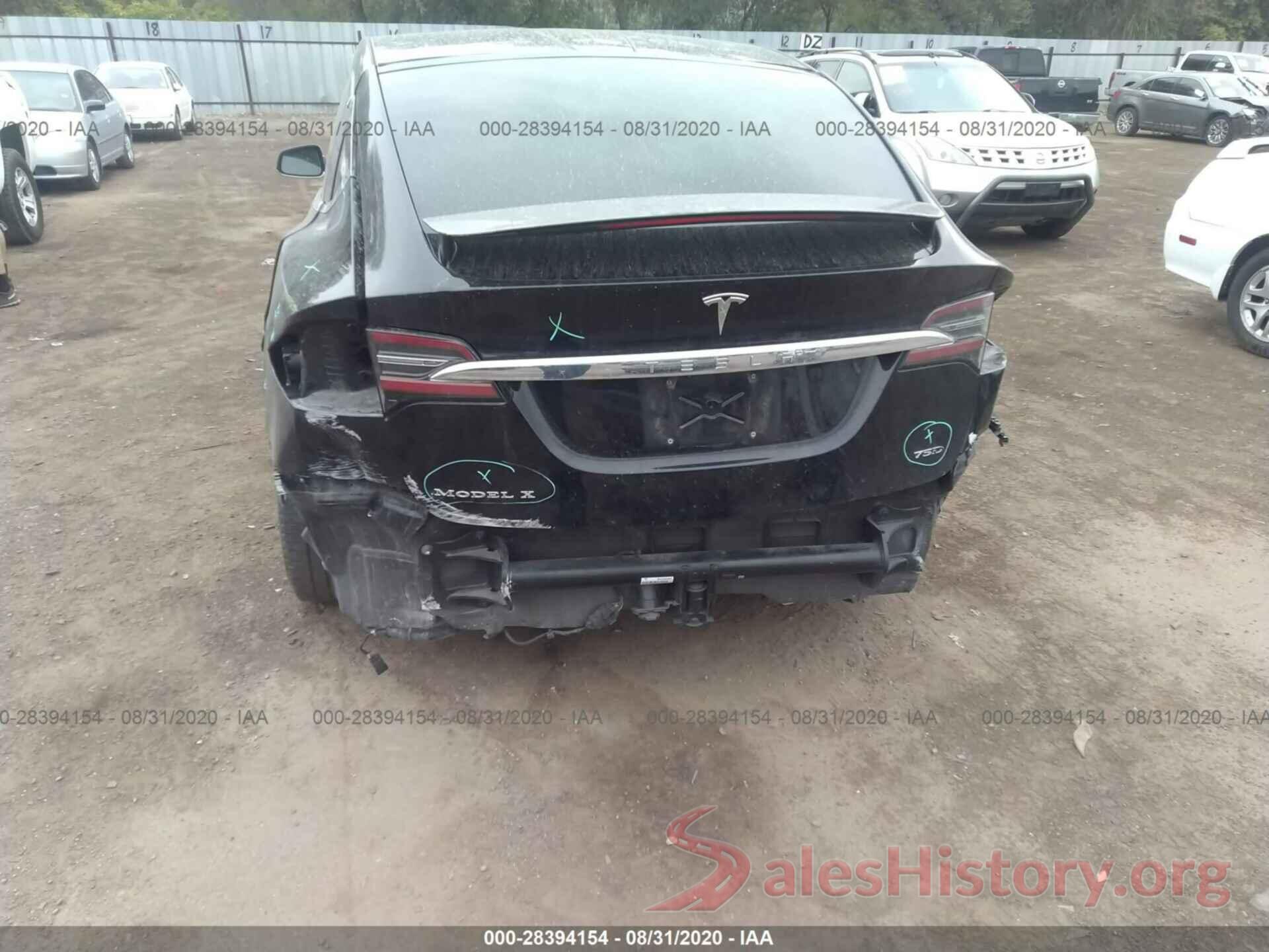 5YJXCAE26JF092630 2018 TESLA MODEL X