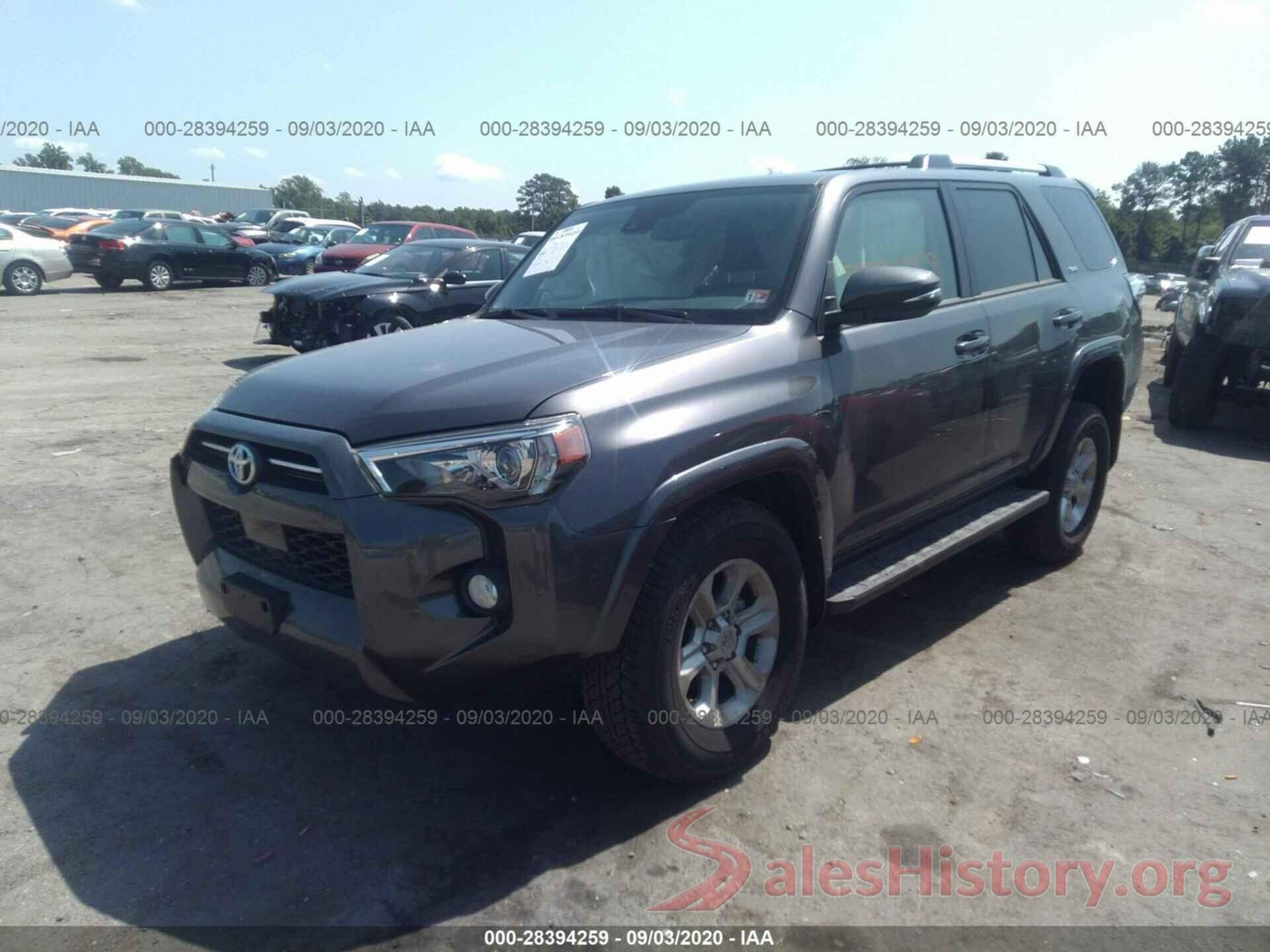 JTEBU5JR0L5771133 2020 TOYOTA 4RUNNER