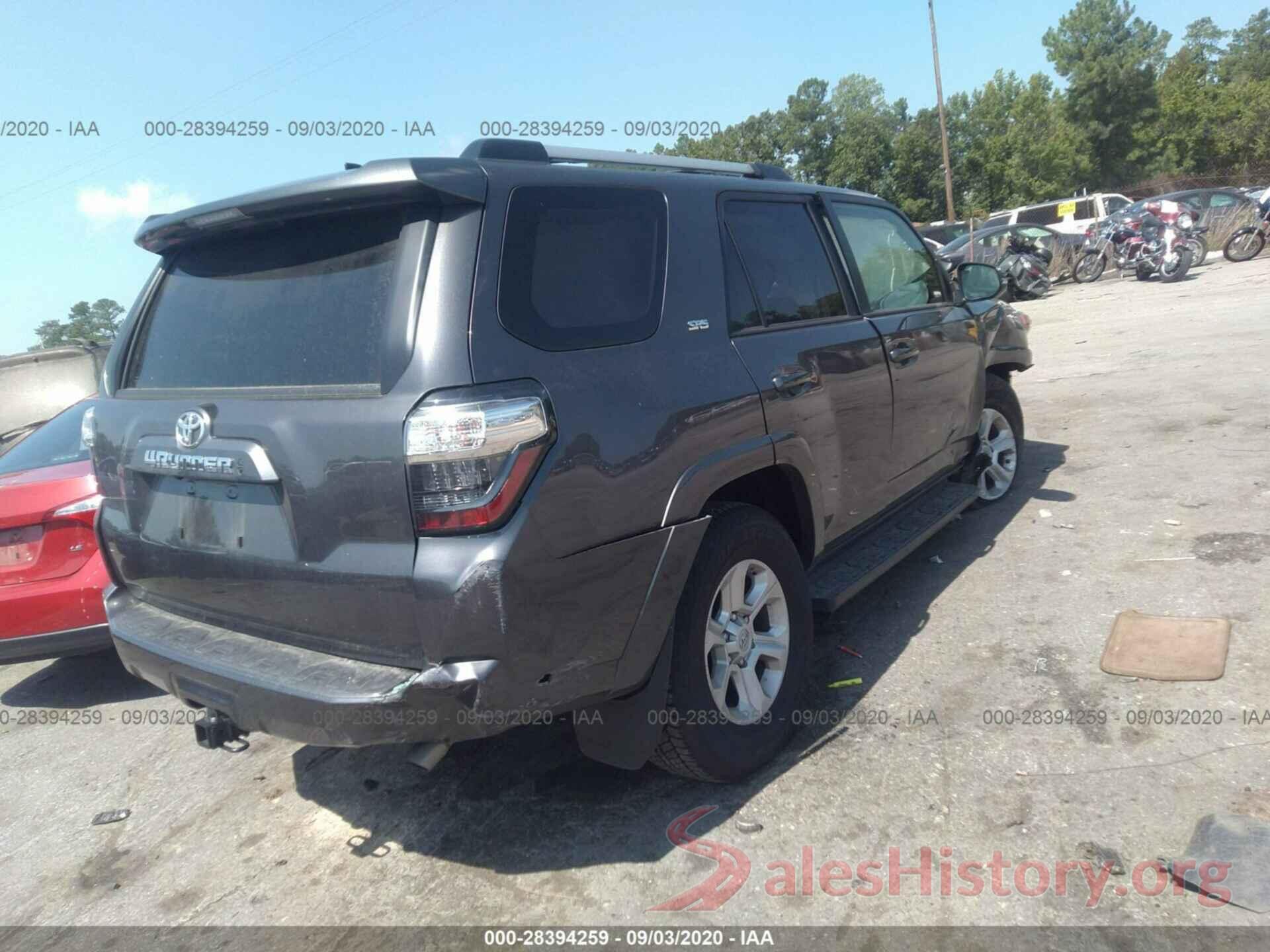 JTEBU5JR0L5771133 2020 TOYOTA 4RUNNER