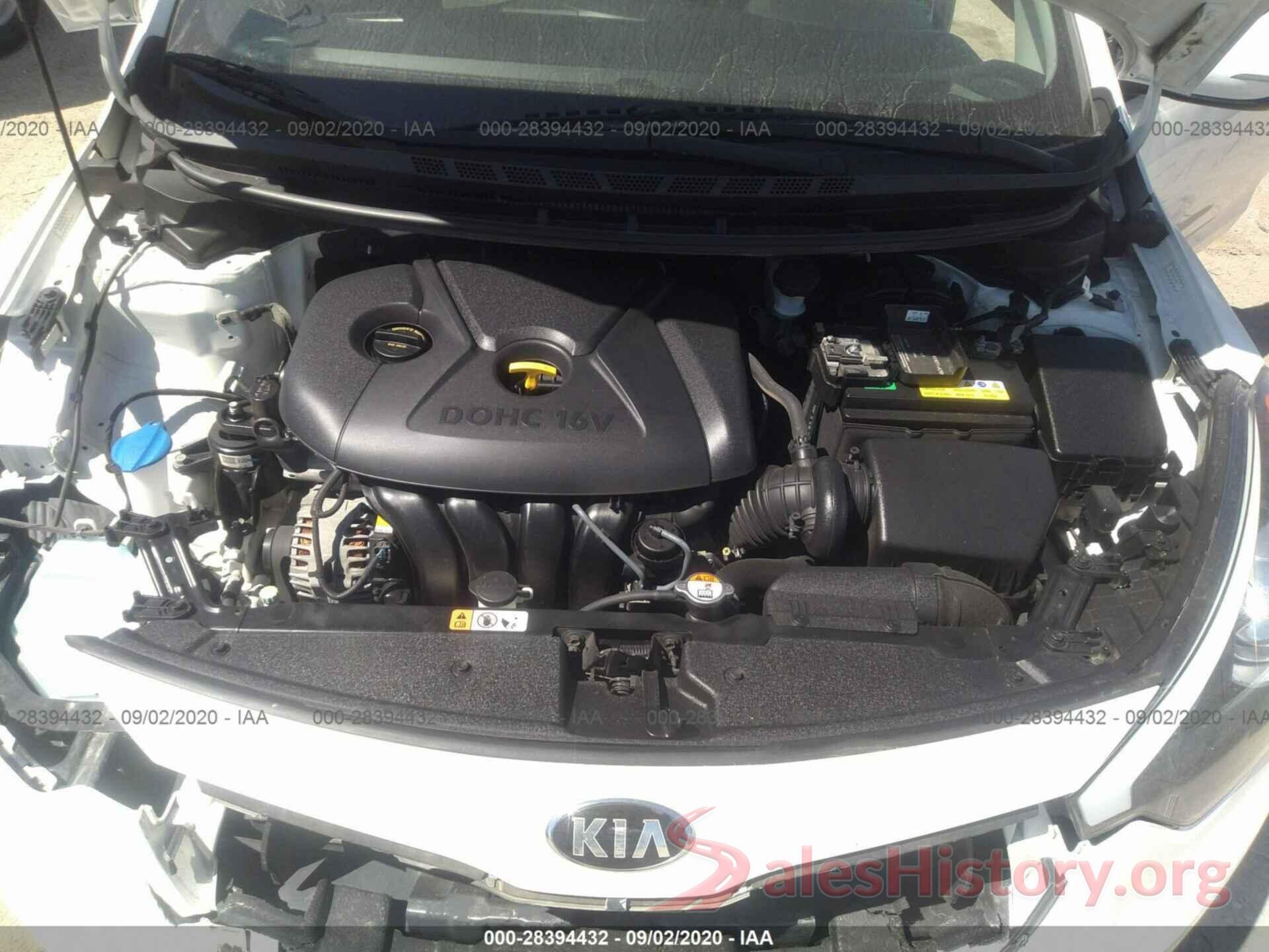 KNAFX4A63G5459159 2016 KIA FORTE