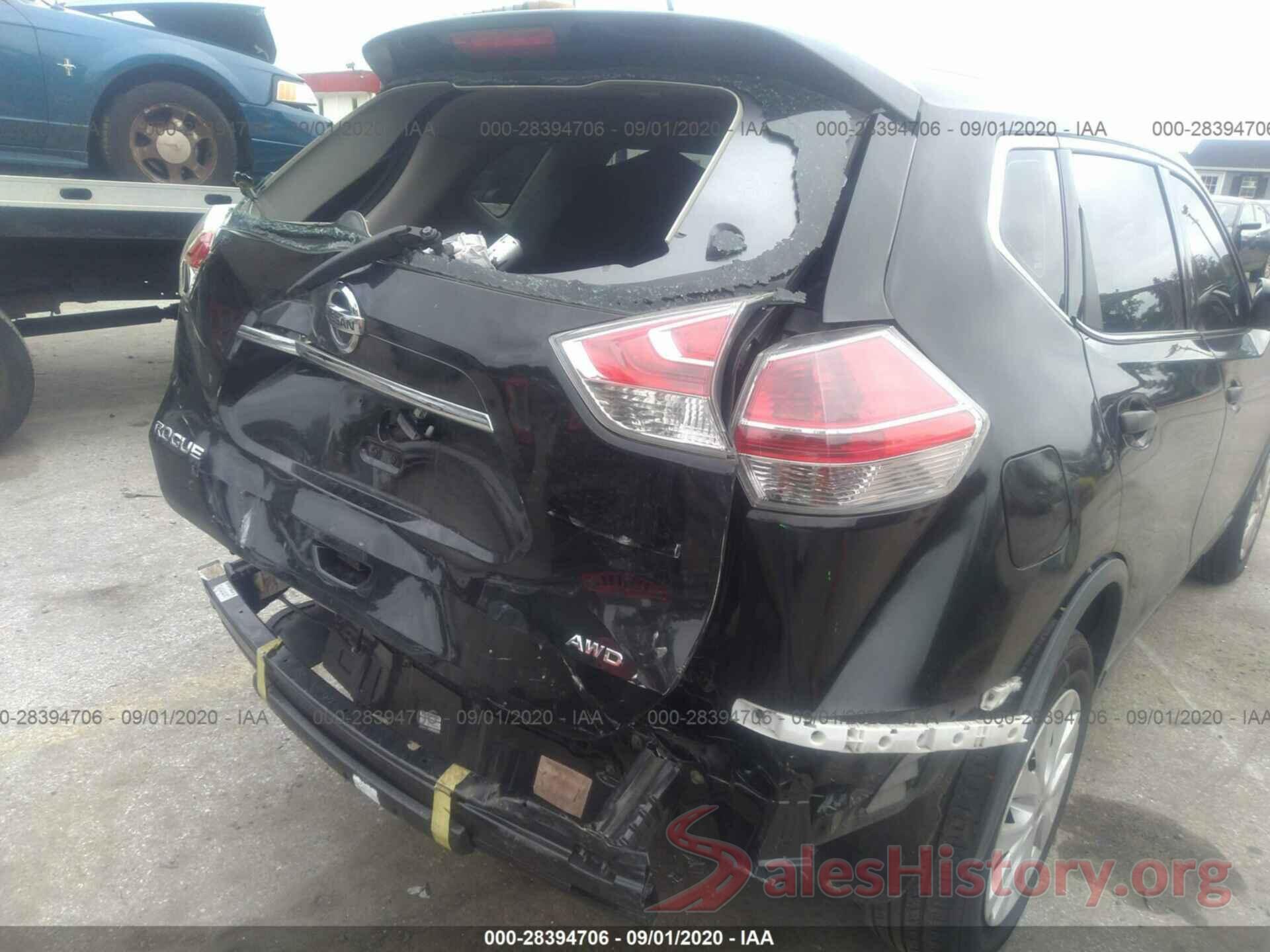 5N1AT2MV5GC820768 2016 NISSAN ROGUE