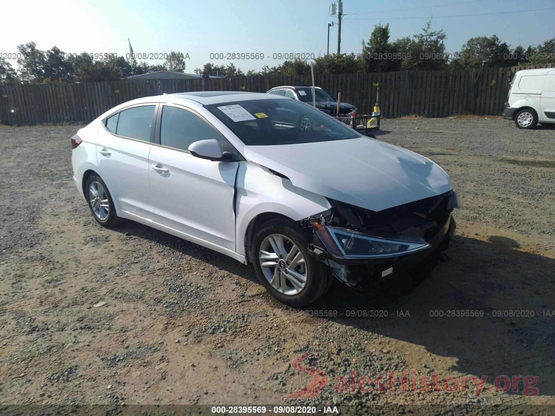 5NPD84LF5LH586140 2020 HYUNDAI ELANTRA