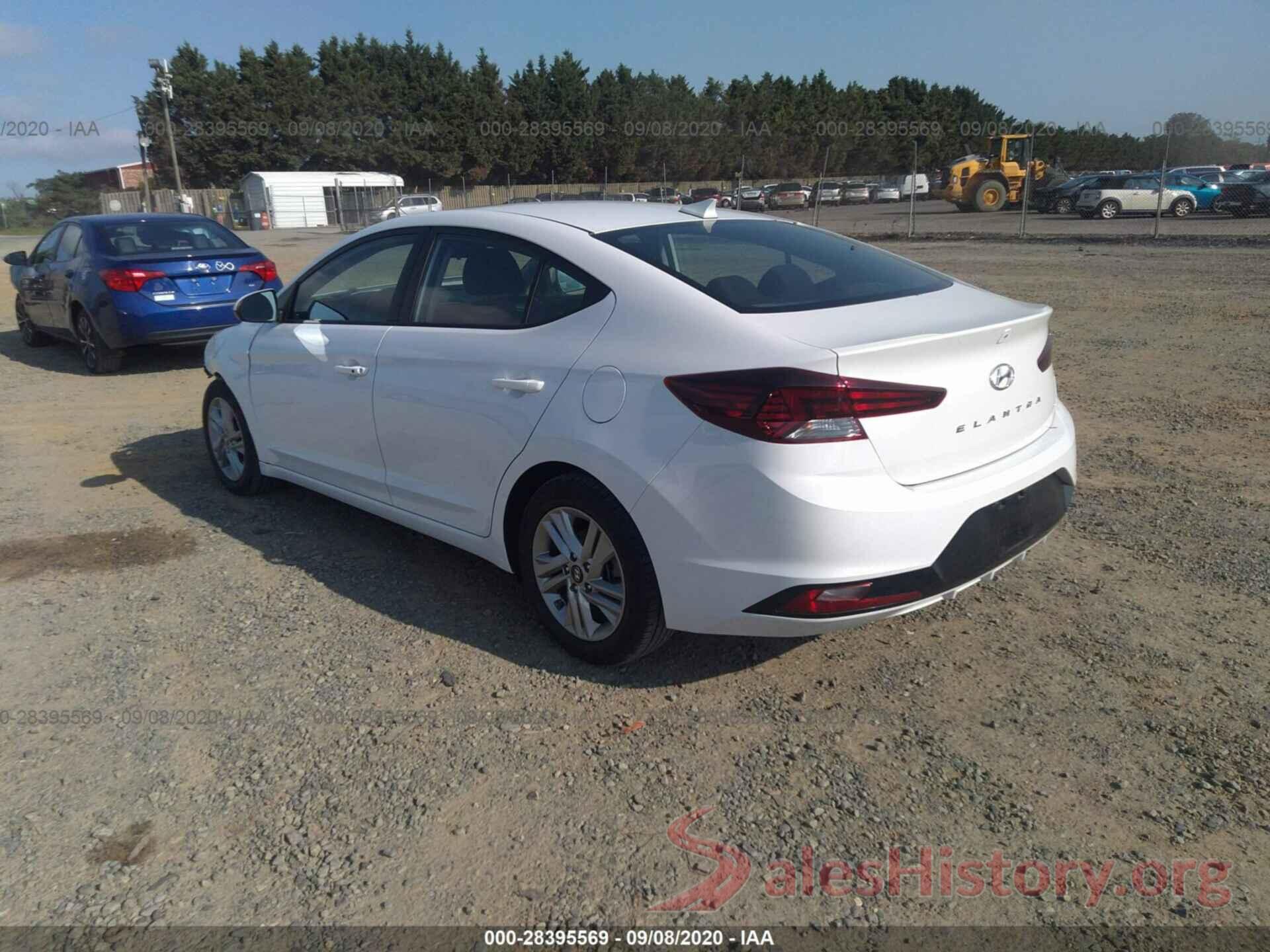 5NPD84LF5LH586140 2020 HYUNDAI ELANTRA