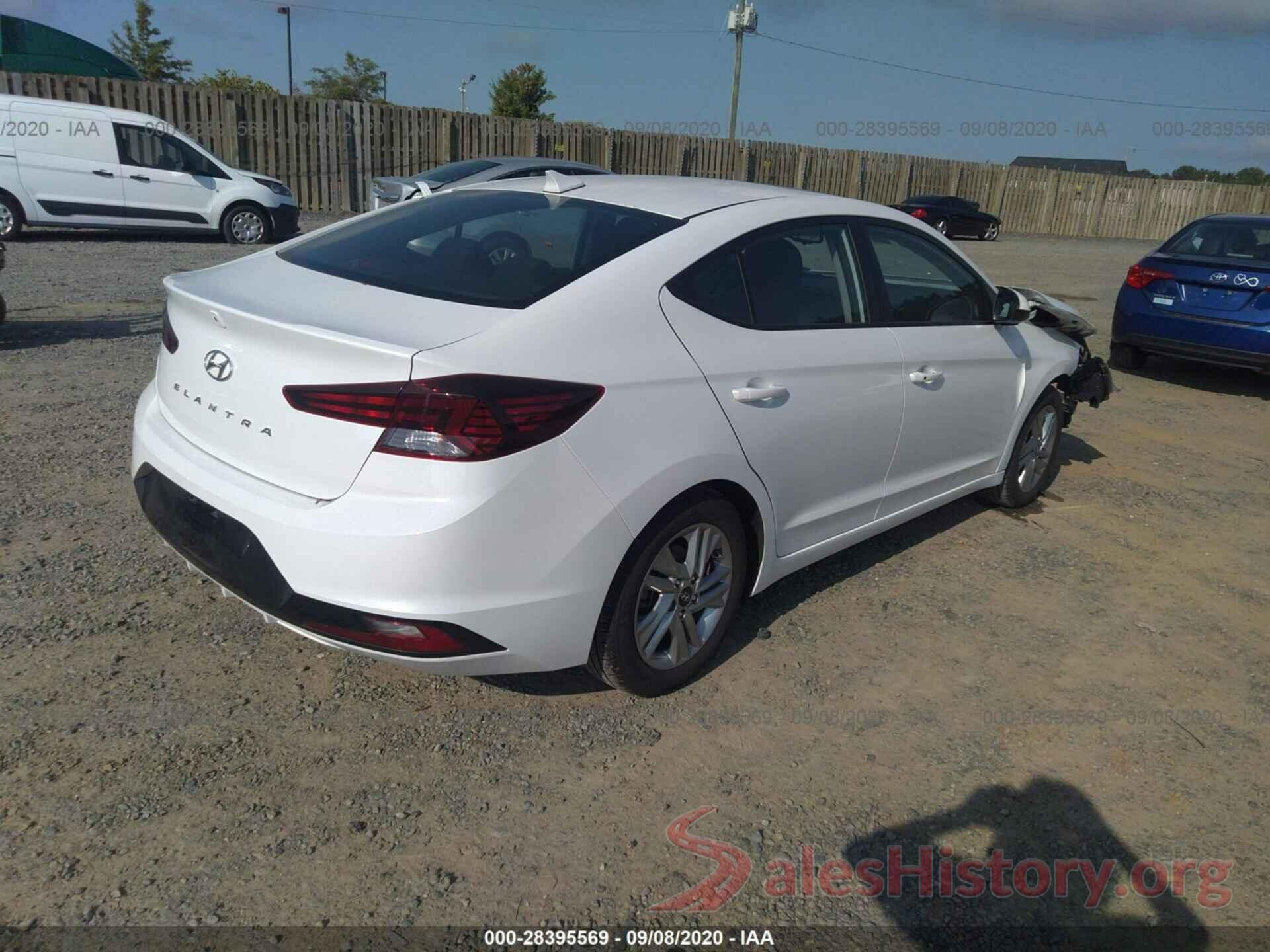 5NPD84LF5LH586140 2020 HYUNDAI ELANTRA