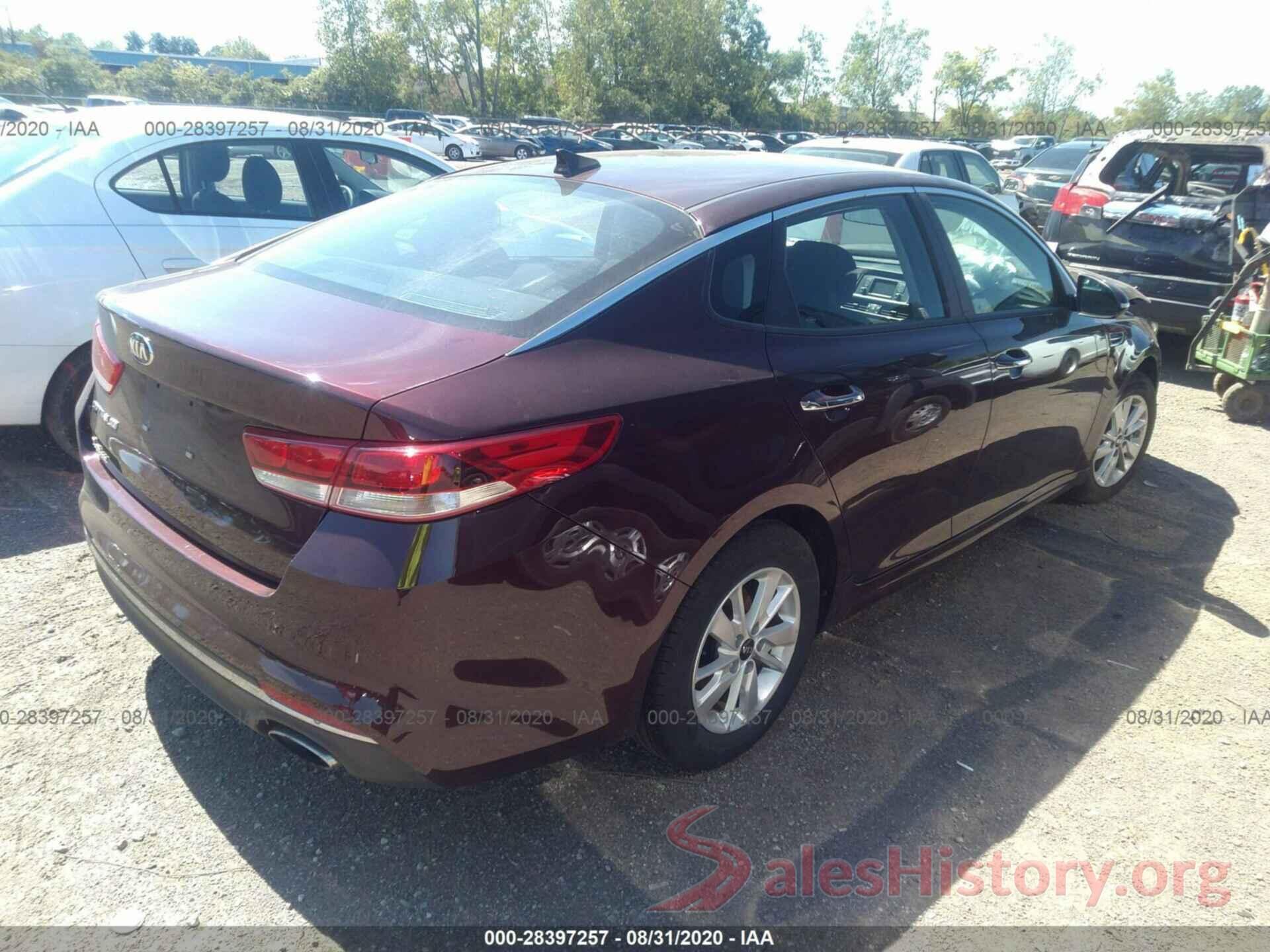 5XXGT4L30HG155032 2017 KIA OPTIMA