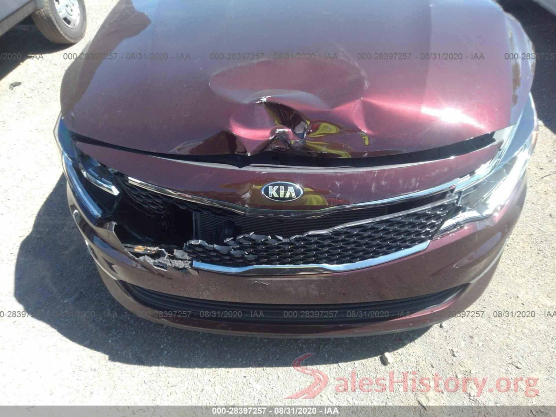 5XXGT4L30HG155032 2017 KIA OPTIMA