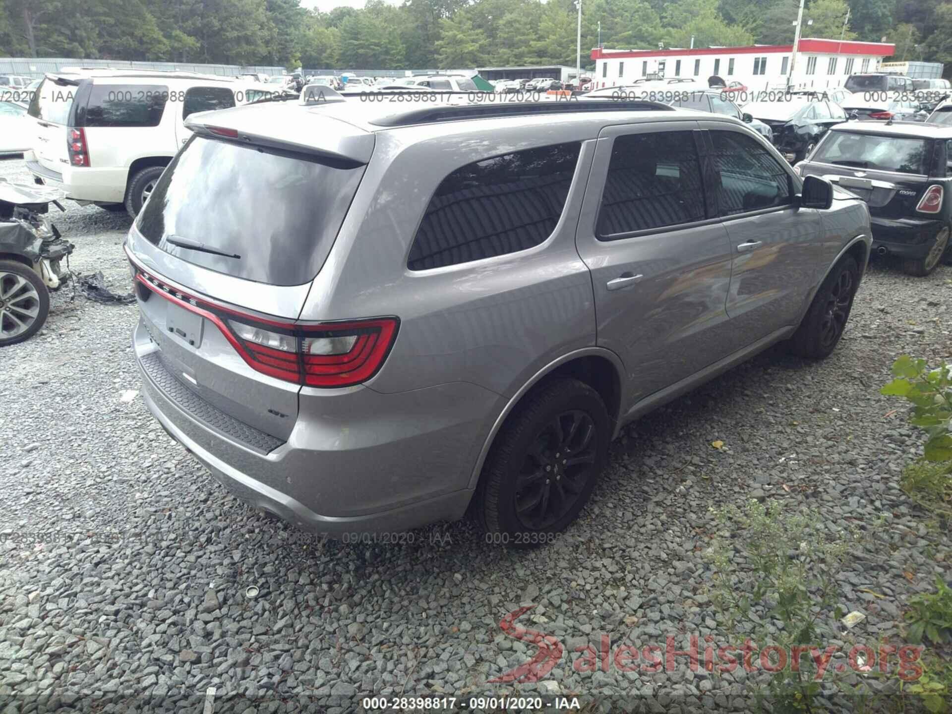 1C4RDJDG9LC131360 2020 DODGE DURANGO