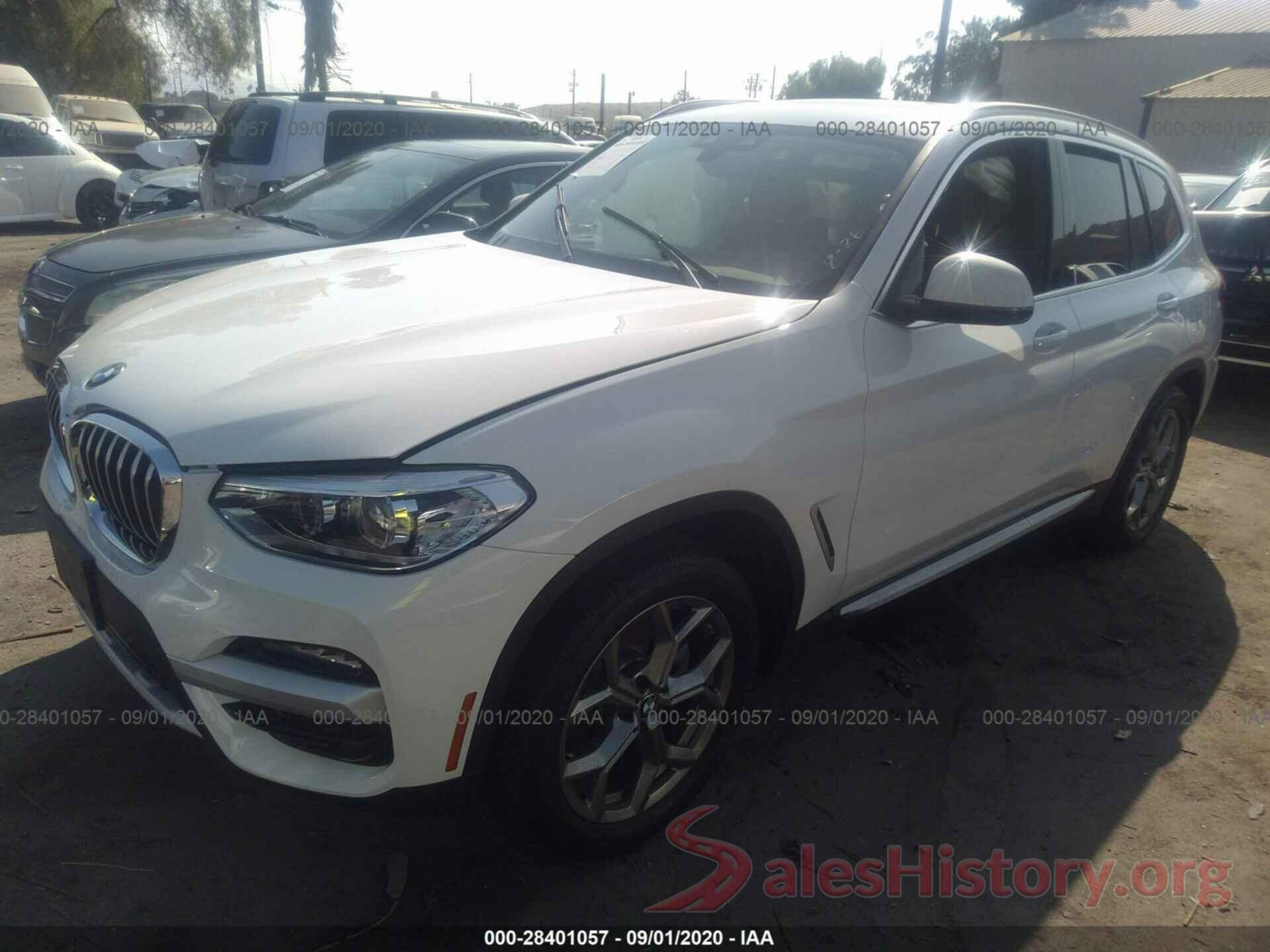 5UXTY3C04L9B46390 2020 BMW X3