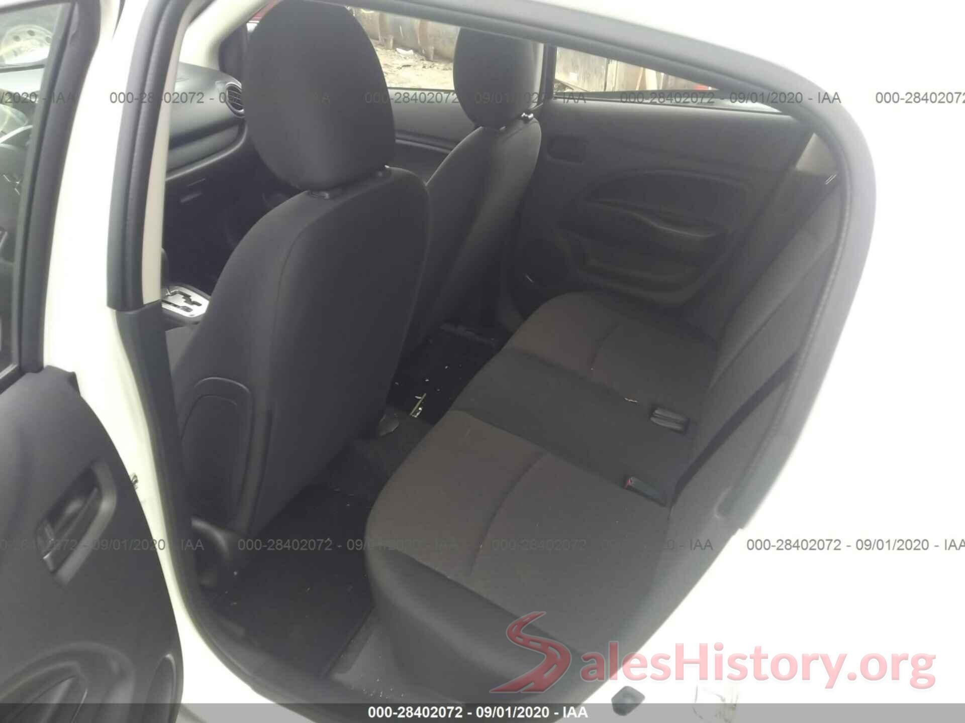 ML32A3HJ8KH016667 2019 MITSUBISHI MIRAGE