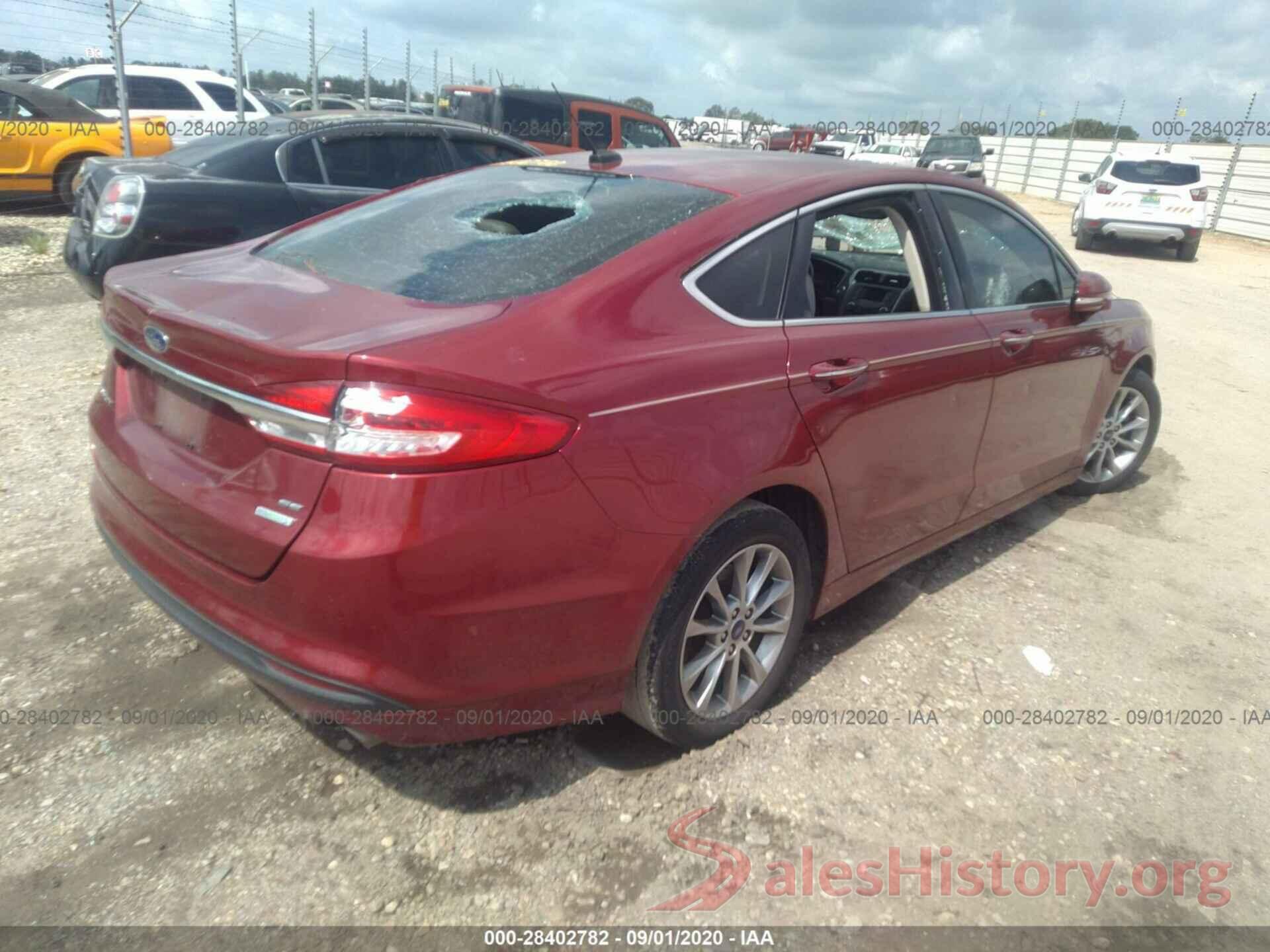 3FA6P0HD0HR142900 2017 FORD FUSION