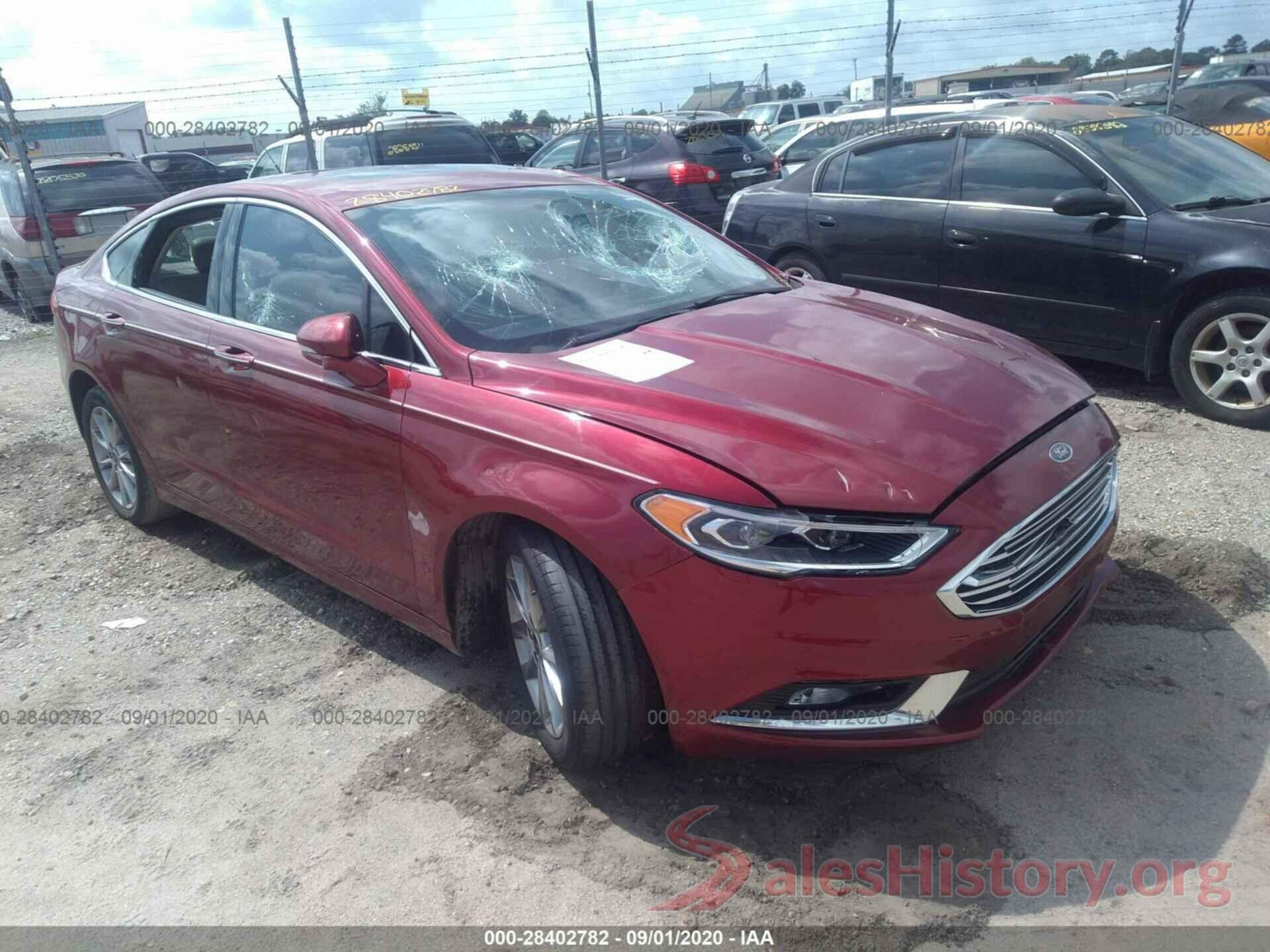 3FA6P0HD0HR142900 2017 FORD FUSION