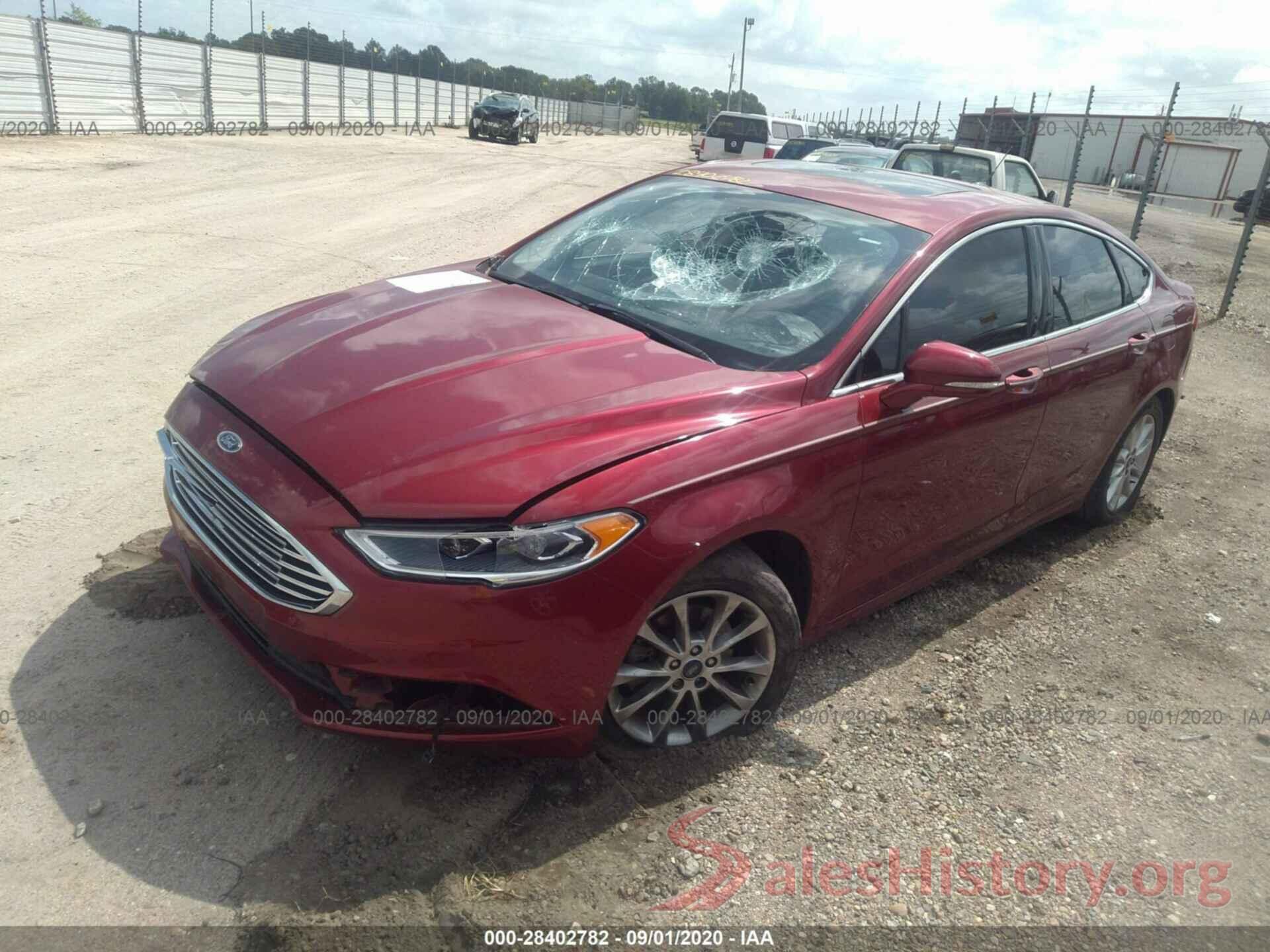 3FA6P0HD0HR142900 2017 FORD FUSION