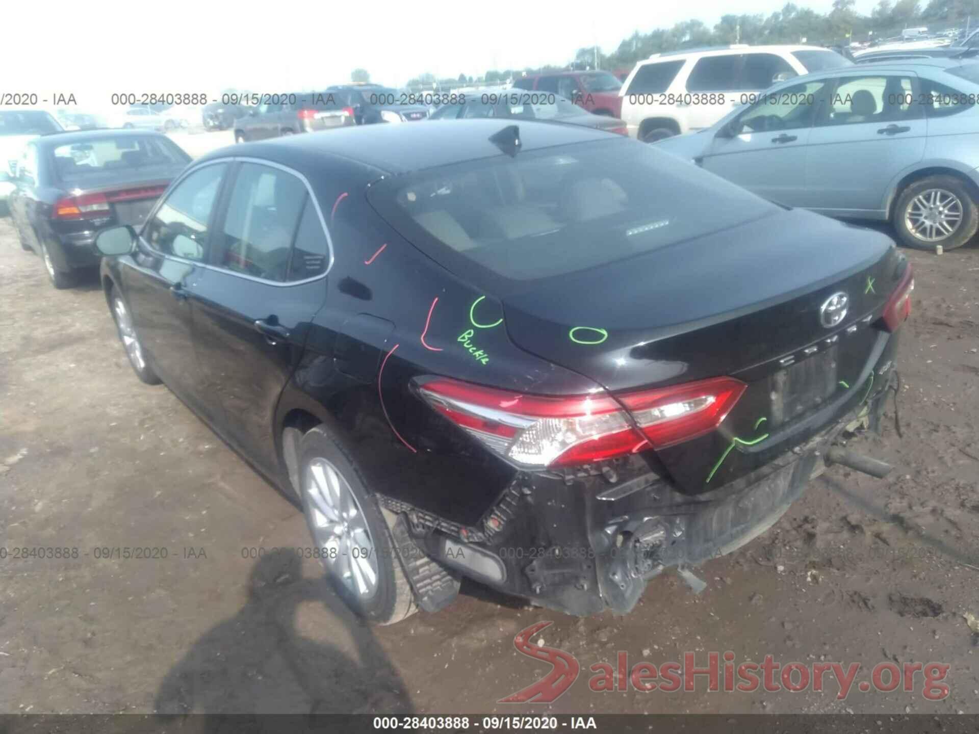 4T1B11HK1KU709819 2019 TOYOTA CAMRY