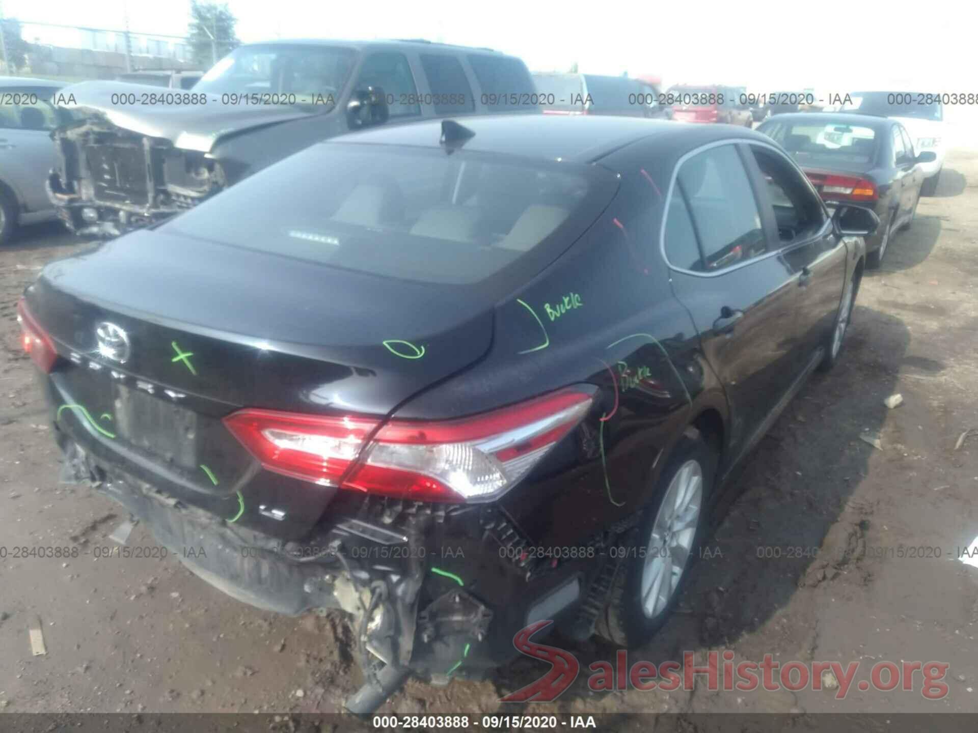 4T1B11HK1KU709819 2019 TOYOTA CAMRY