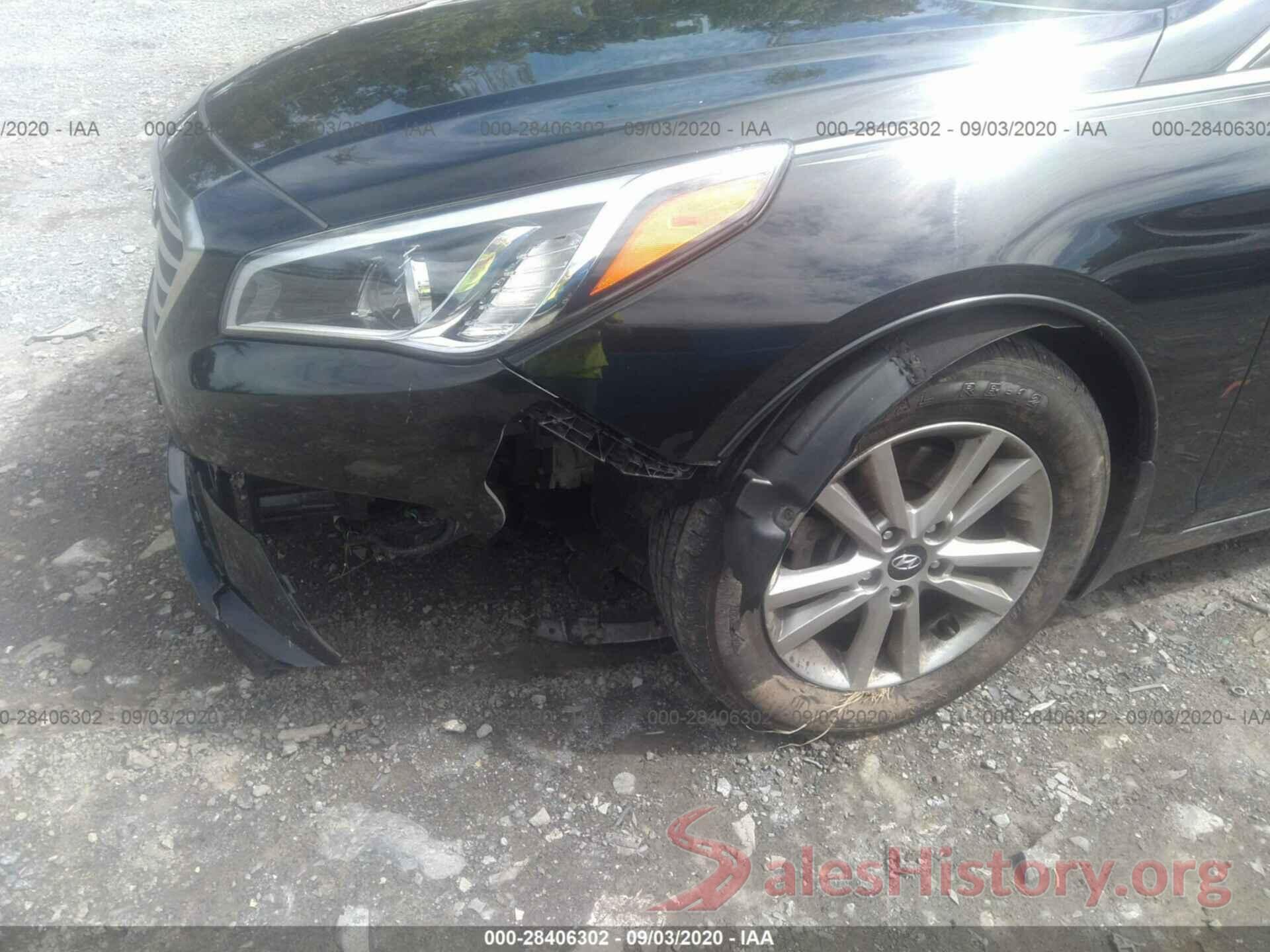 5NPE24AF5GH313097 2016 HYUNDAI SONATA