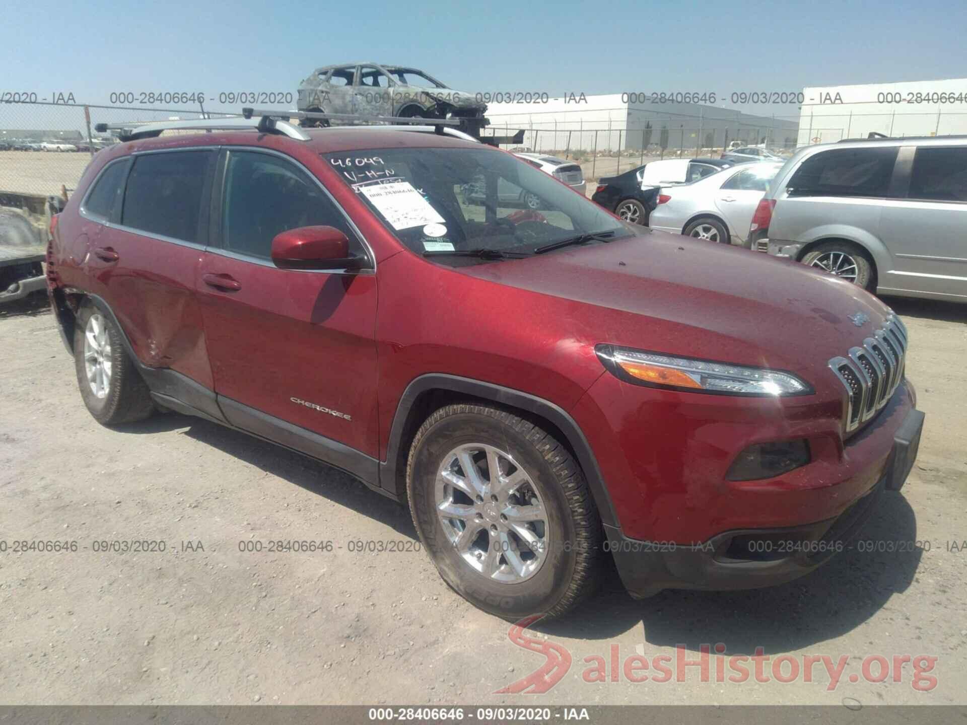 1C4PJLCS8GW329479 2016 JEEP CHEROKEE