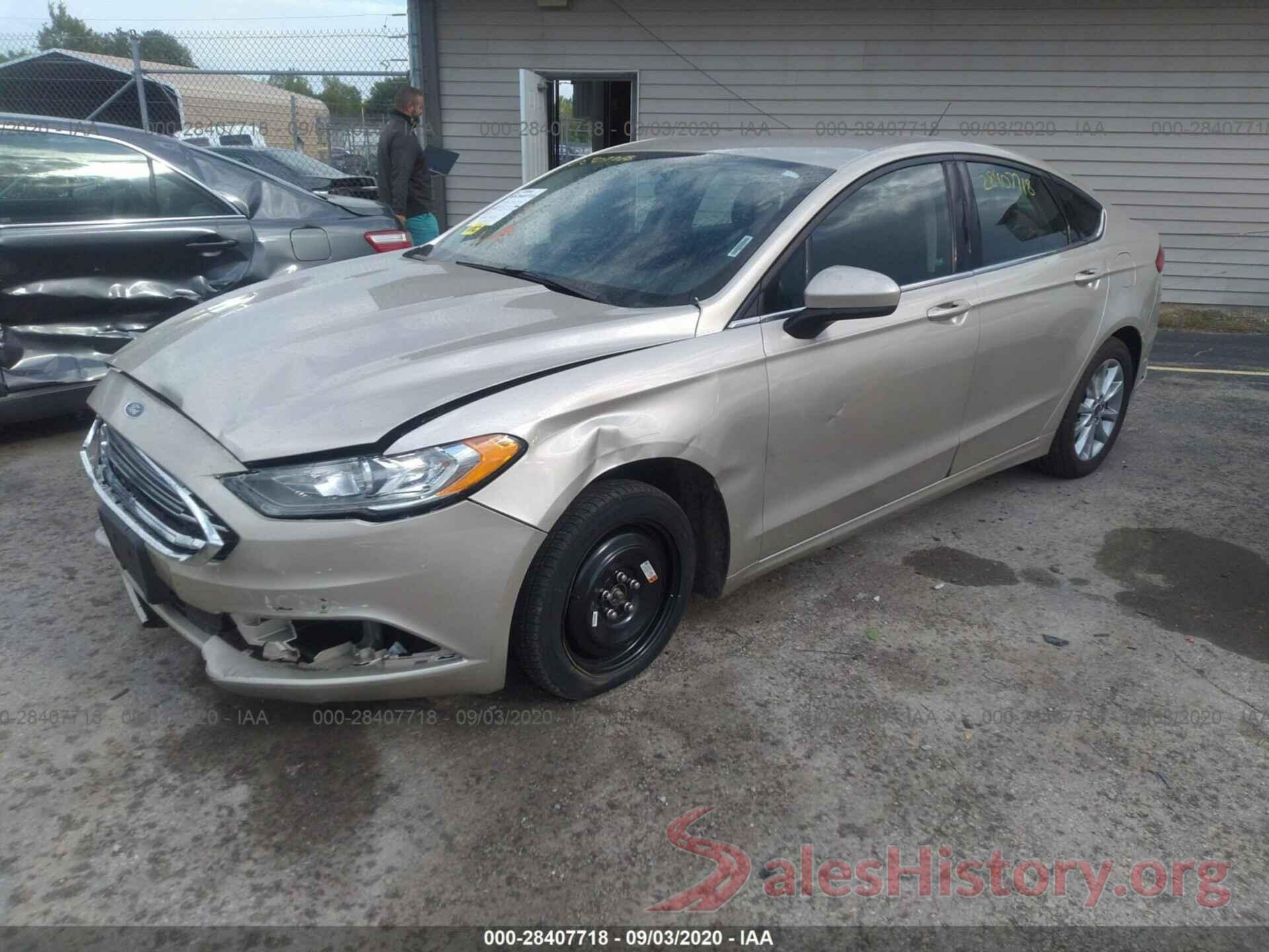 3FA6P0HD0HR245444 2017 FORD FUSION