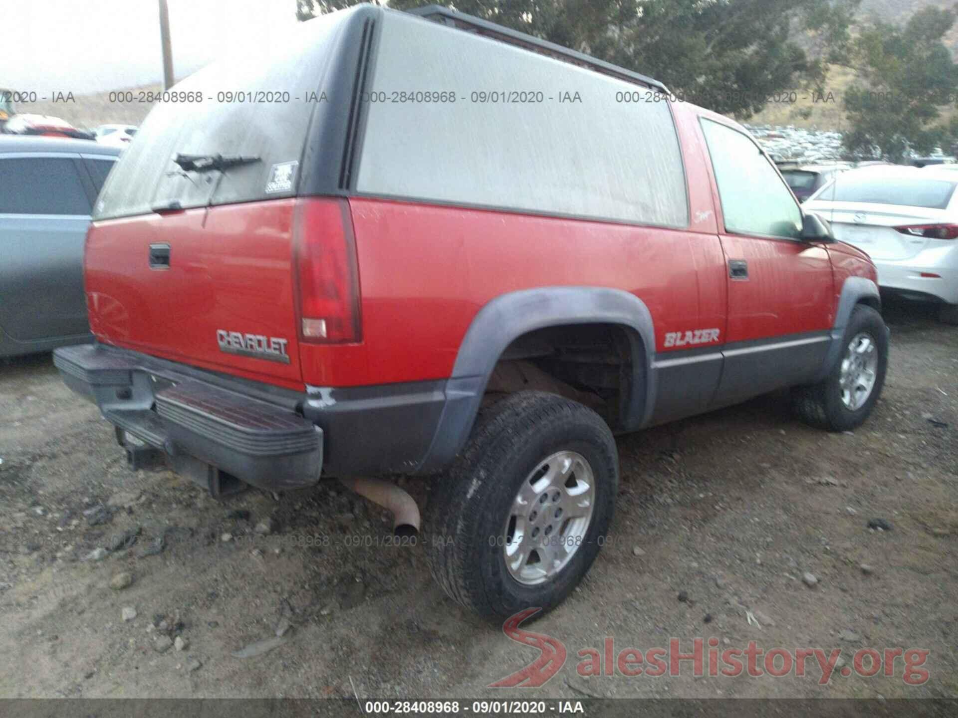 1GNEK18K0RJ312135 1994 CHEVROLET BLAZER