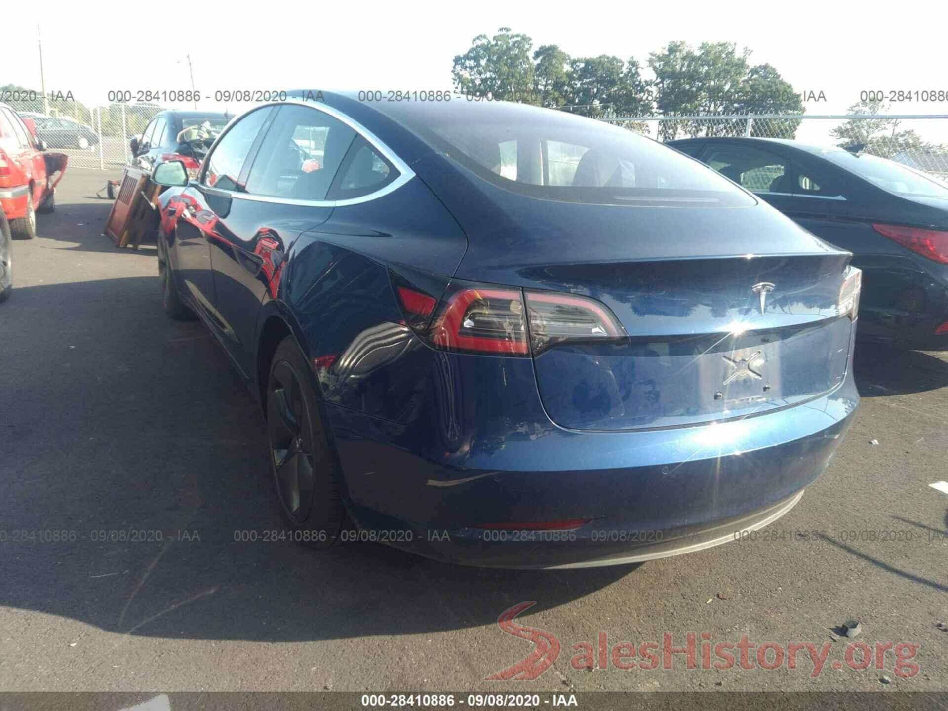 5YJ3E1EA6JF007334 2018 TESLA MODEL 3