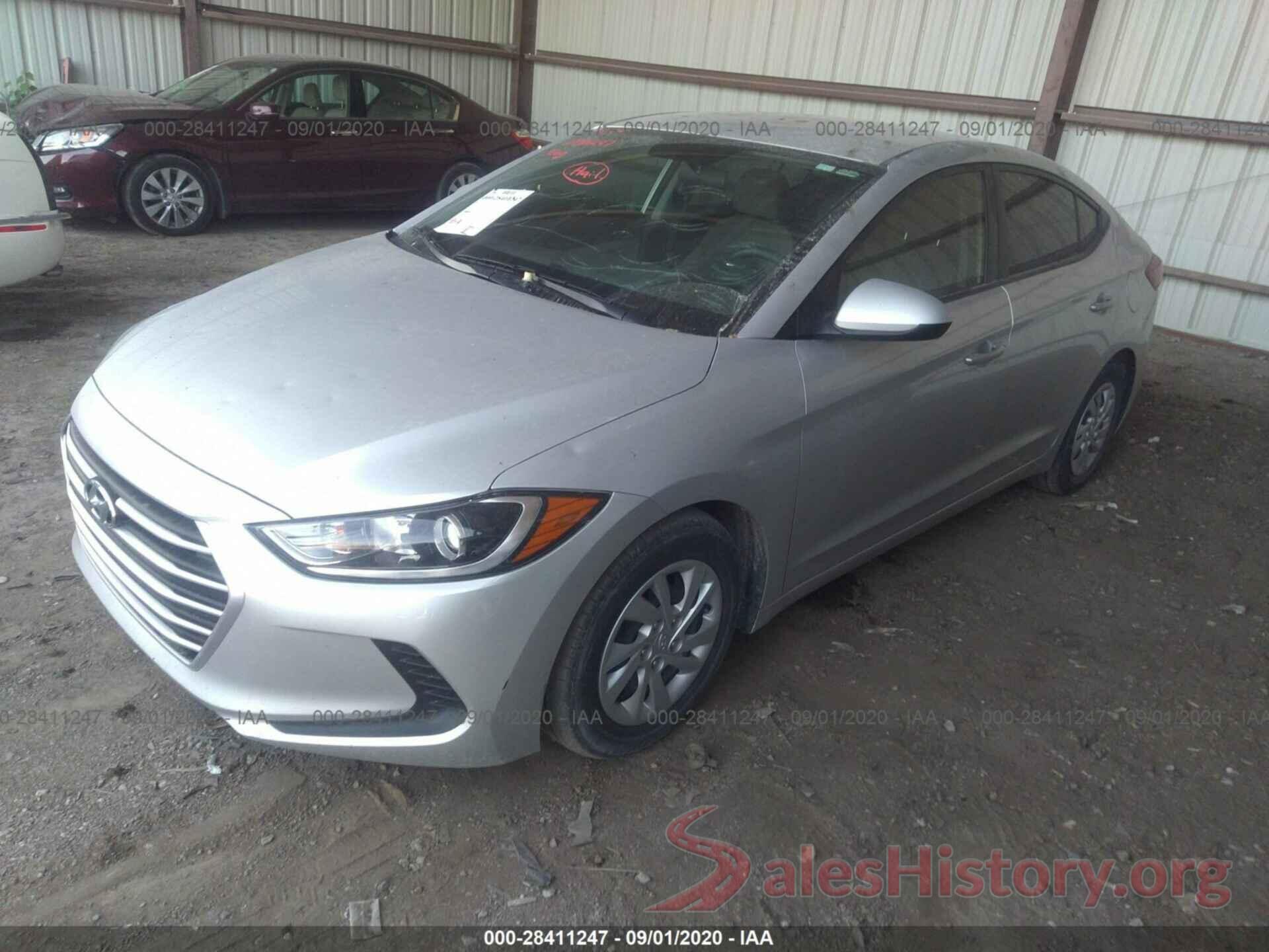 5NPD74LF6JH267295 2018 HYUNDAI ELANTRA