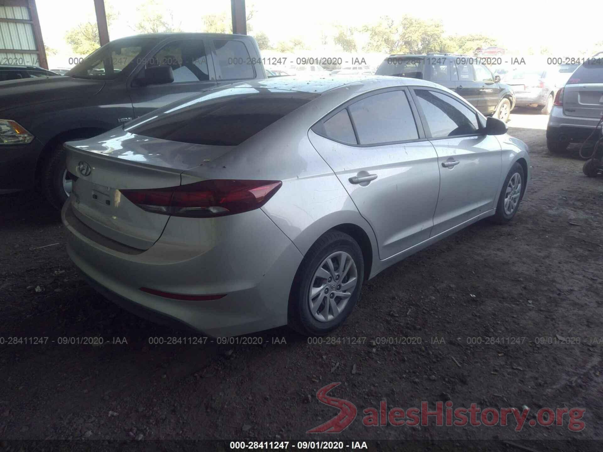 5NPD74LF6JH267295 2018 HYUNDAI ELANTRA