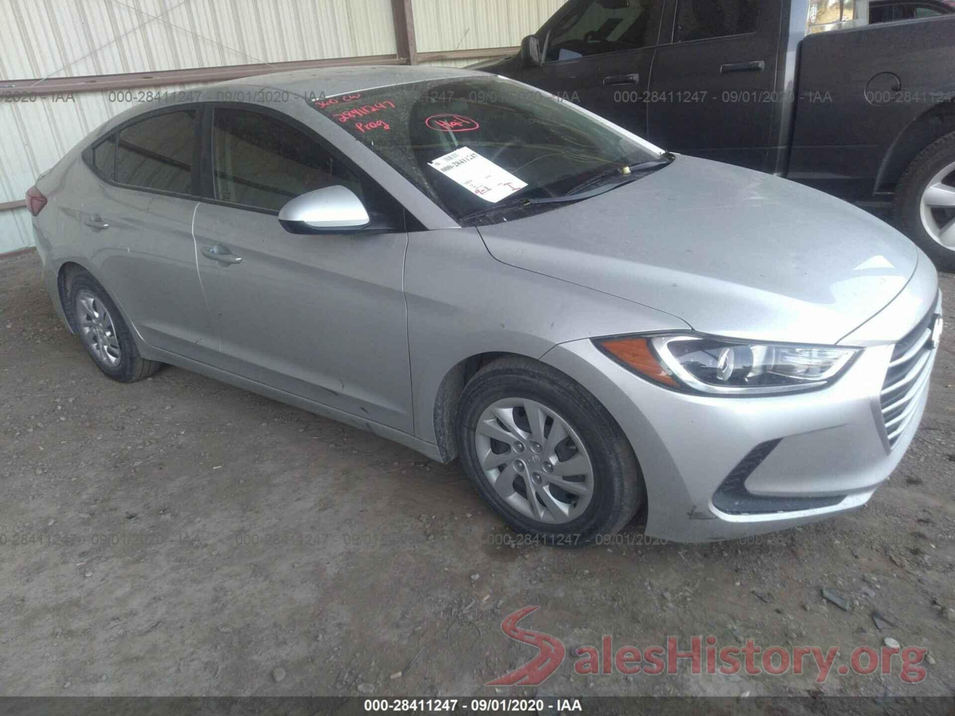 5NPD74LF6JH267295 2018 HYUNDAI ELANTRA