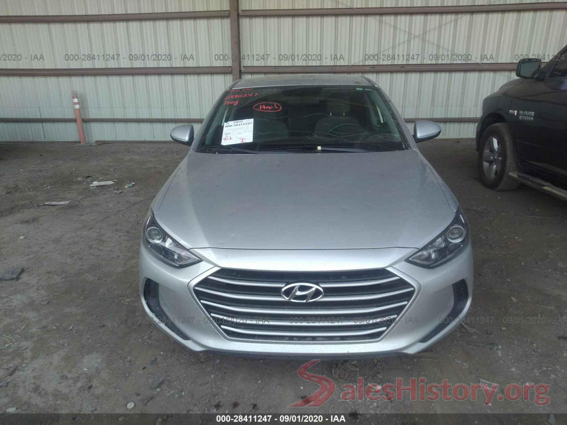 5NPD74LF6JH267295 2018 HYUNDAI ELANTRA