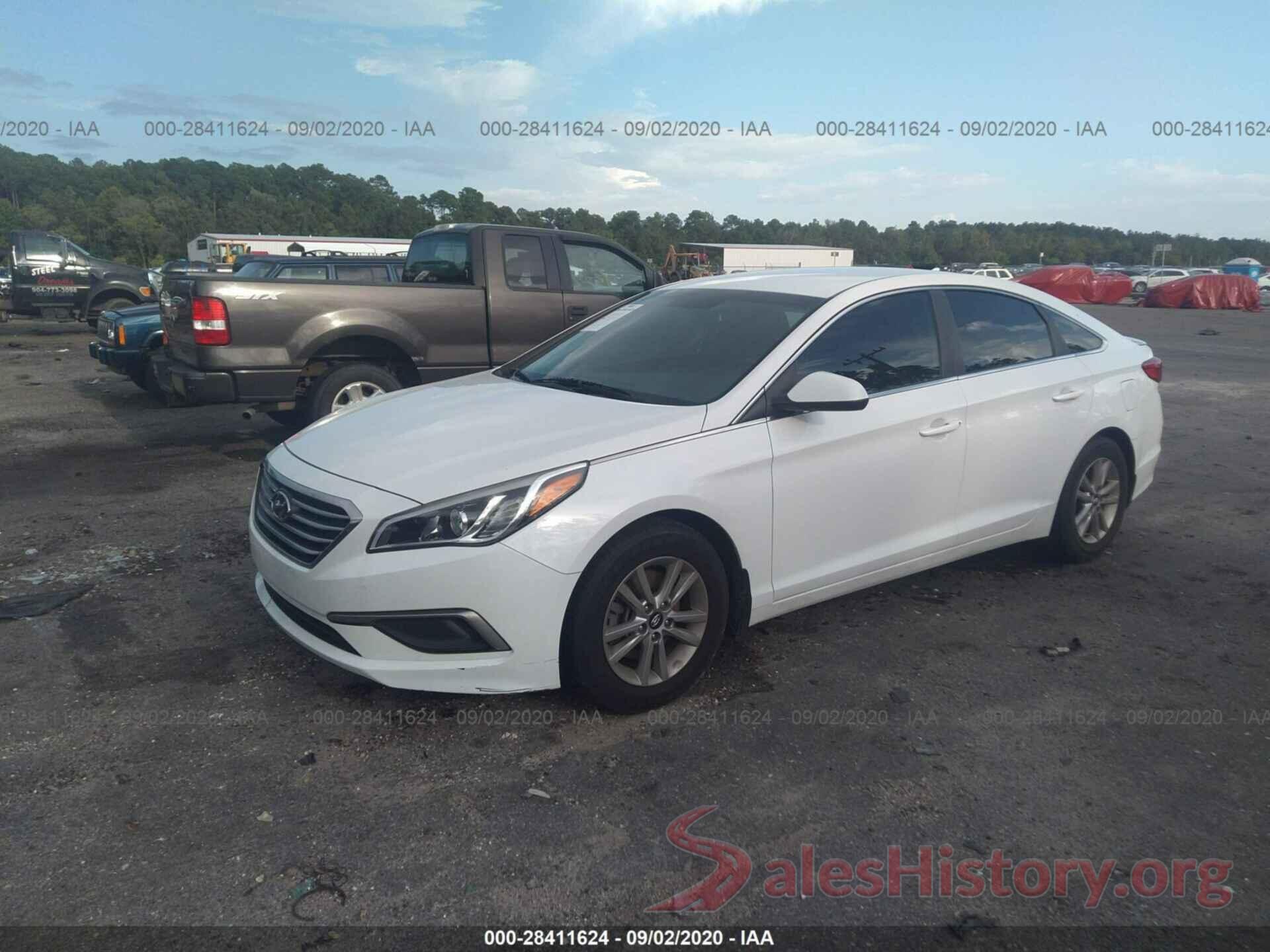 5NPE24AF5GH327856 2016 HYUNDAI SONATA