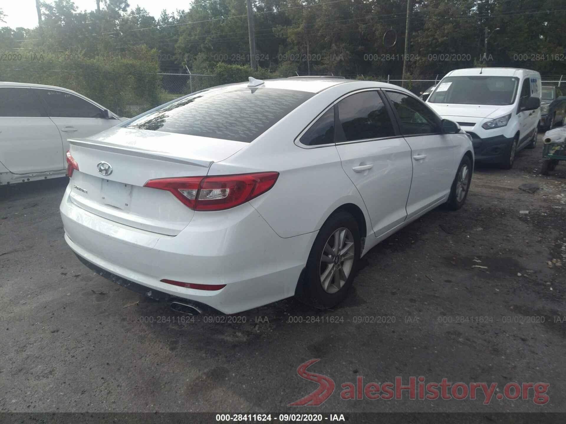 5NPE24AF5GH327856 2016 HYUNDAI SONATA