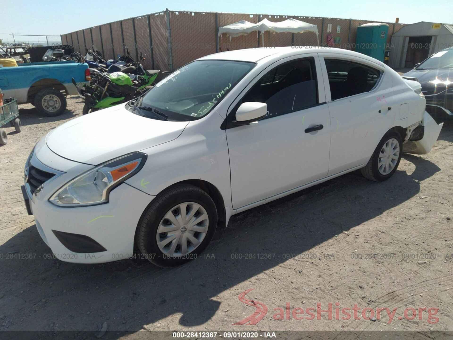 3N1CN7AP5GL895682 2016 NISSAN VERSA