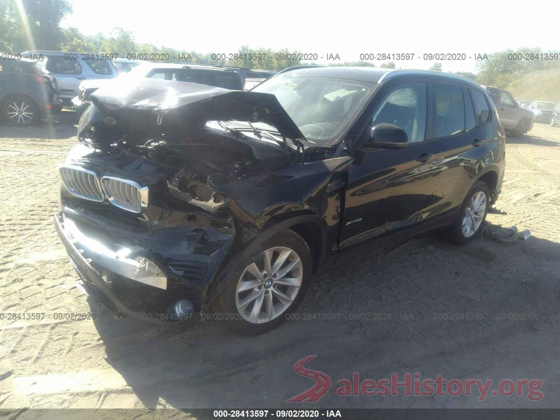 5UXWX9C32H0T20995 2017 BMW X3