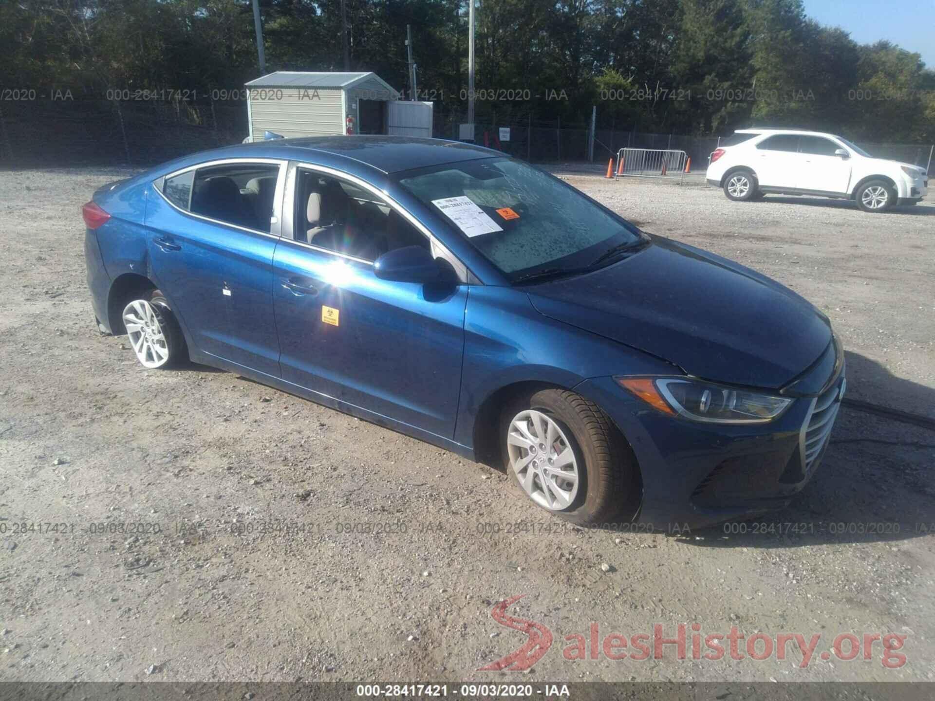 5NPD74LF3HH172008 2017 HYUNDAI ELANTRA