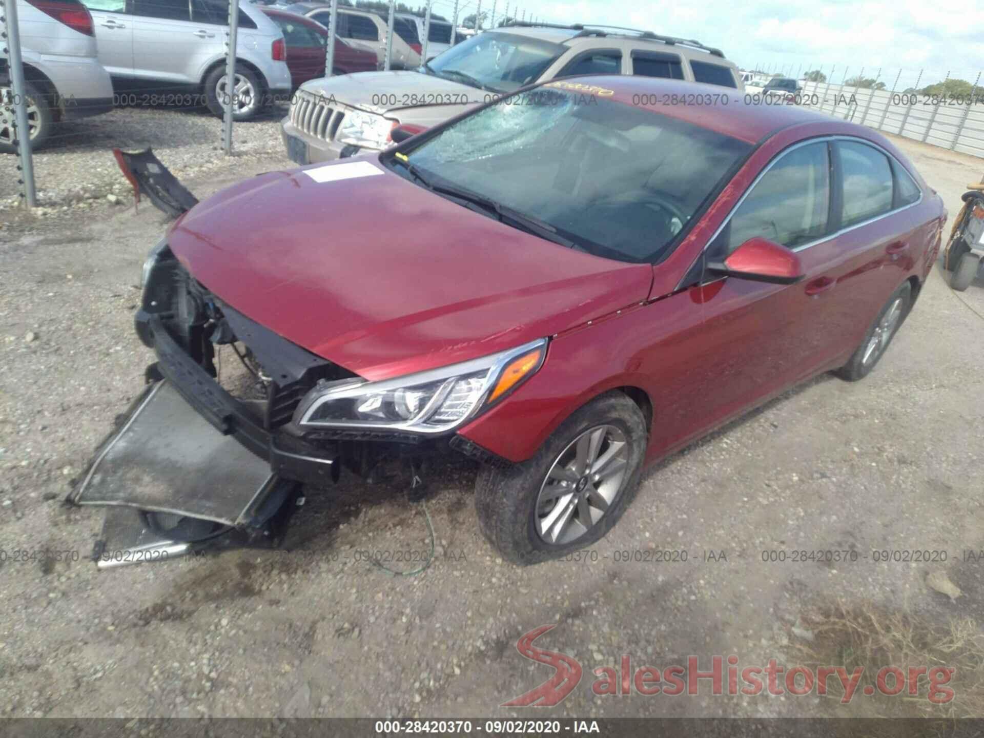 5NPE24AF7HH471507 2017 HYUNDAI SONATA