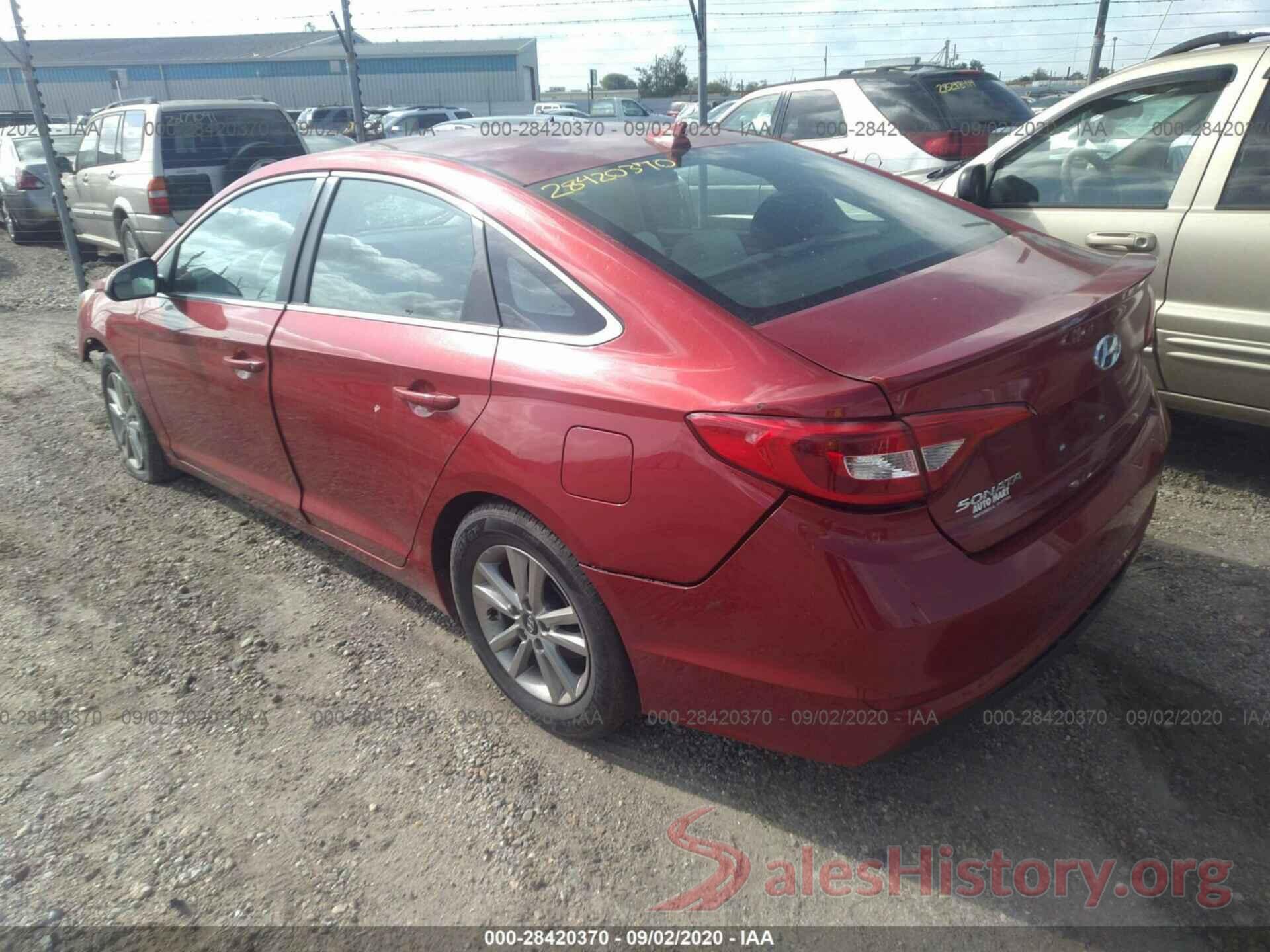 5NPE24AF7HH471507 2017 HYUNDAI SONATA