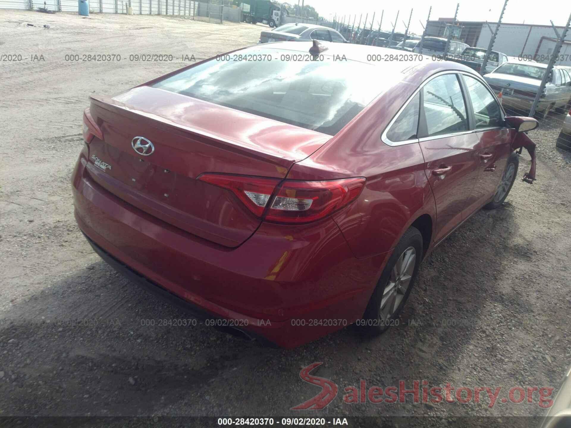 5NPE24AF7HH471507 2017 HYUNDAI SONATA