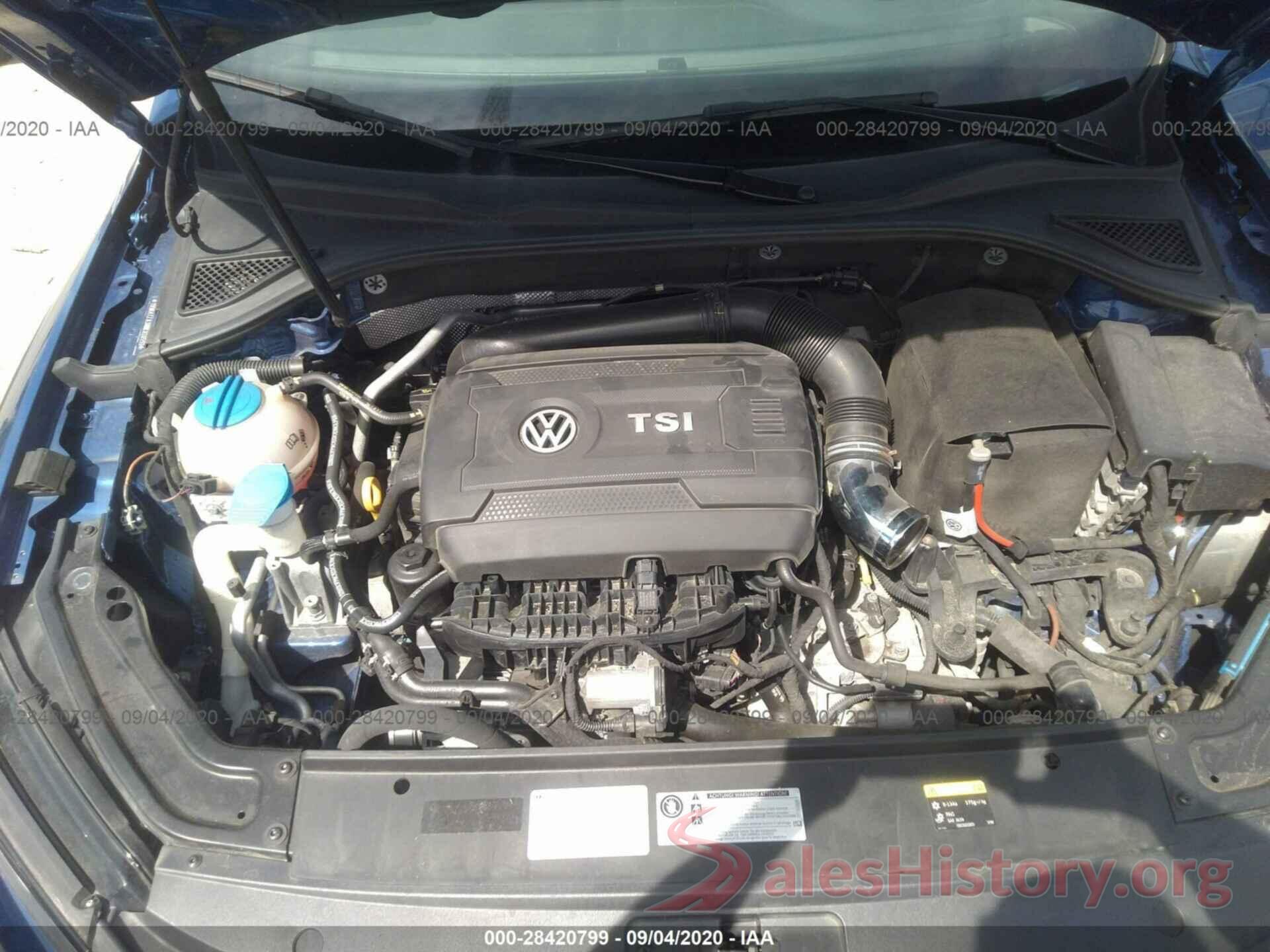 1VWAT7A30HC024593 2017 VOLKSWAGEN PASSAT