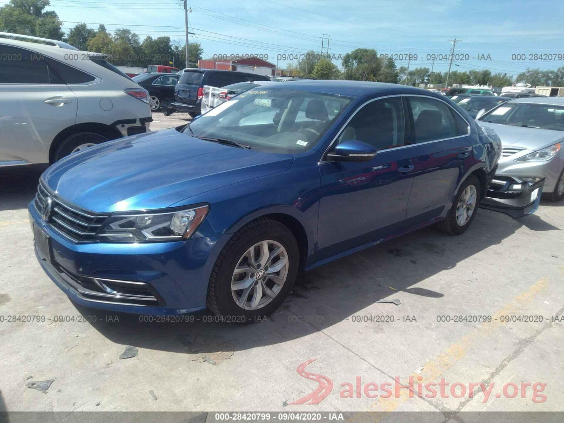 1VWAT7A30HC024593 2017 VOLKSWAGEN PASSAT