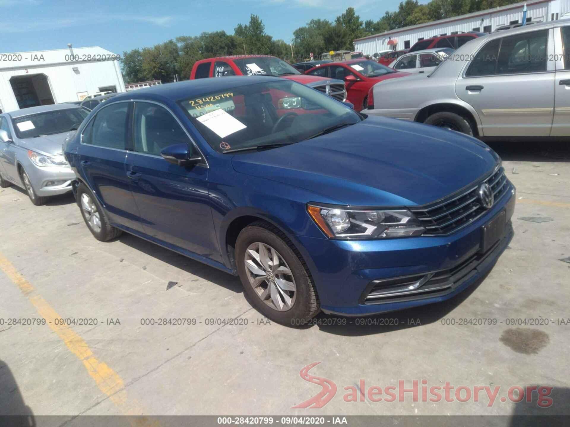 1VWAT7A30HC024593 2017 VOLKSWAGEN PASSAT