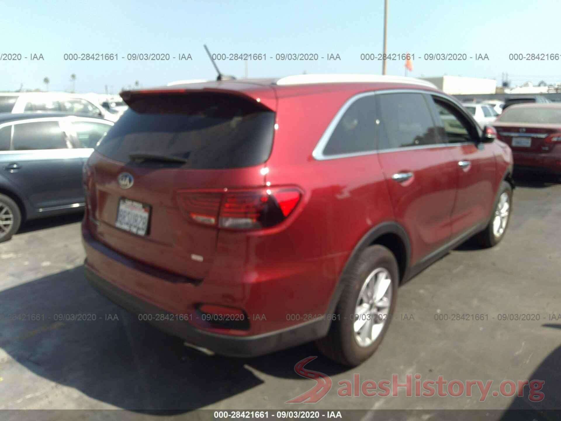 5XYPG4A36LG687705 2020 KIA SORENTO