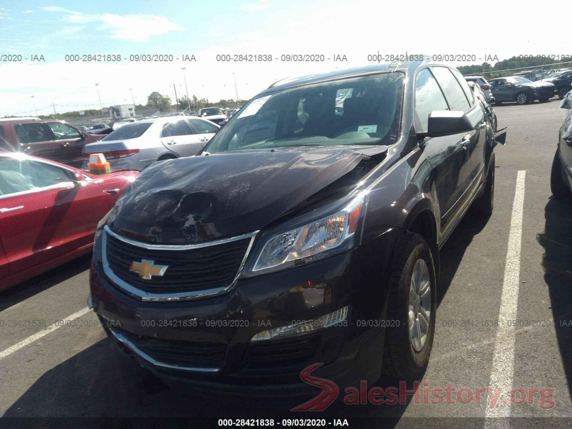 1GNKRFED2HJ248552 2017 CHEVROLET TRAVERSE