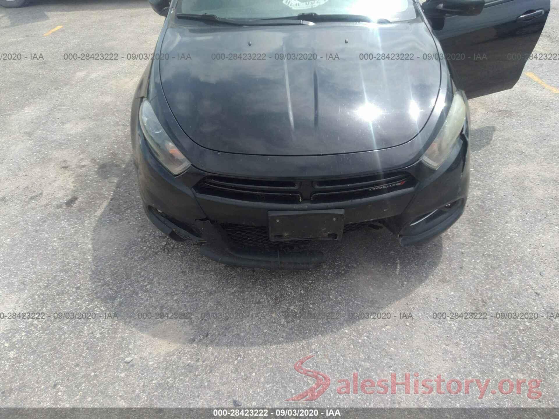 1C3CDFBB3GD625244 2016 DODGE DART