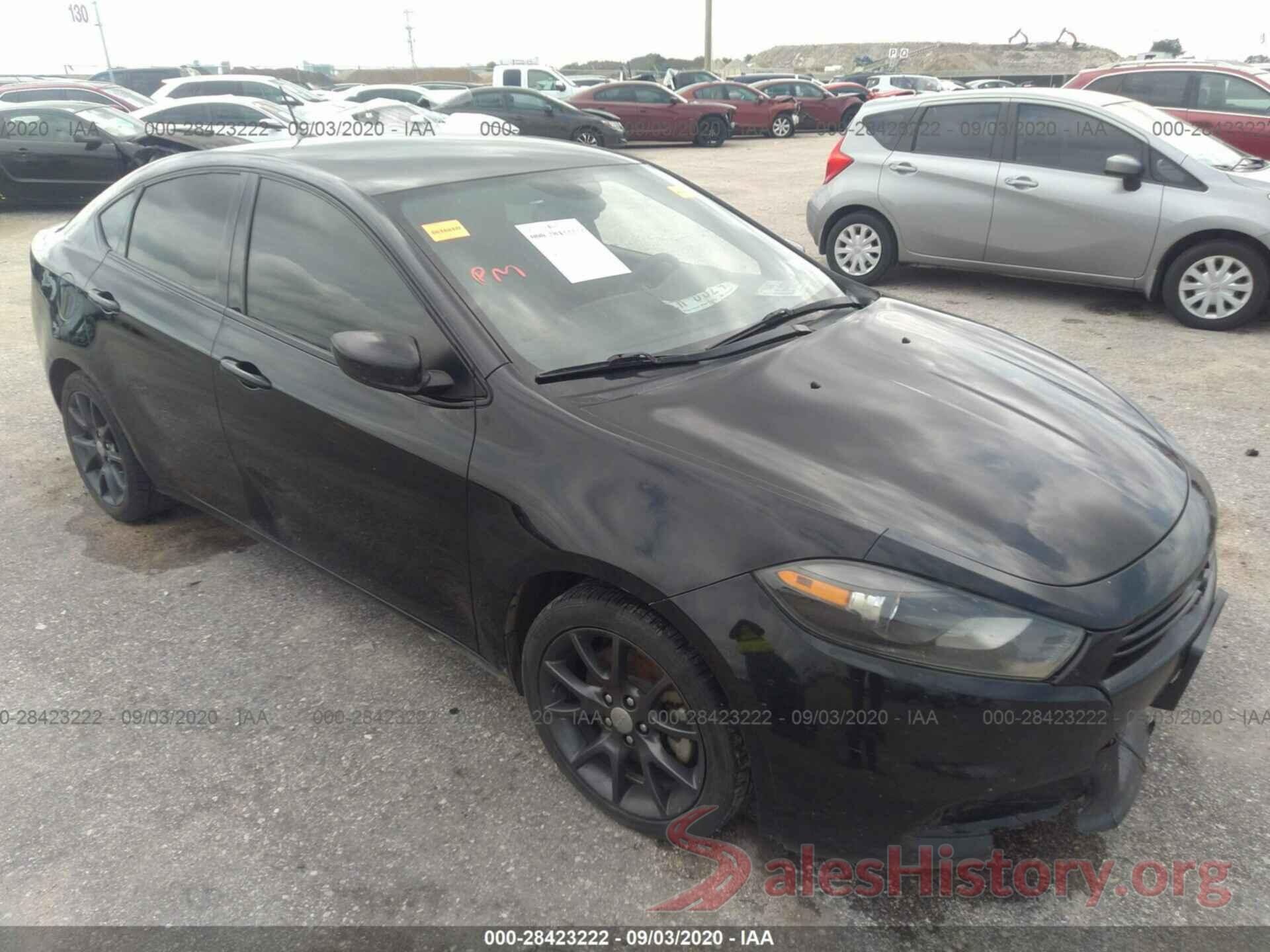 1C3CDFBB3GD625244 2016 DODGE DART