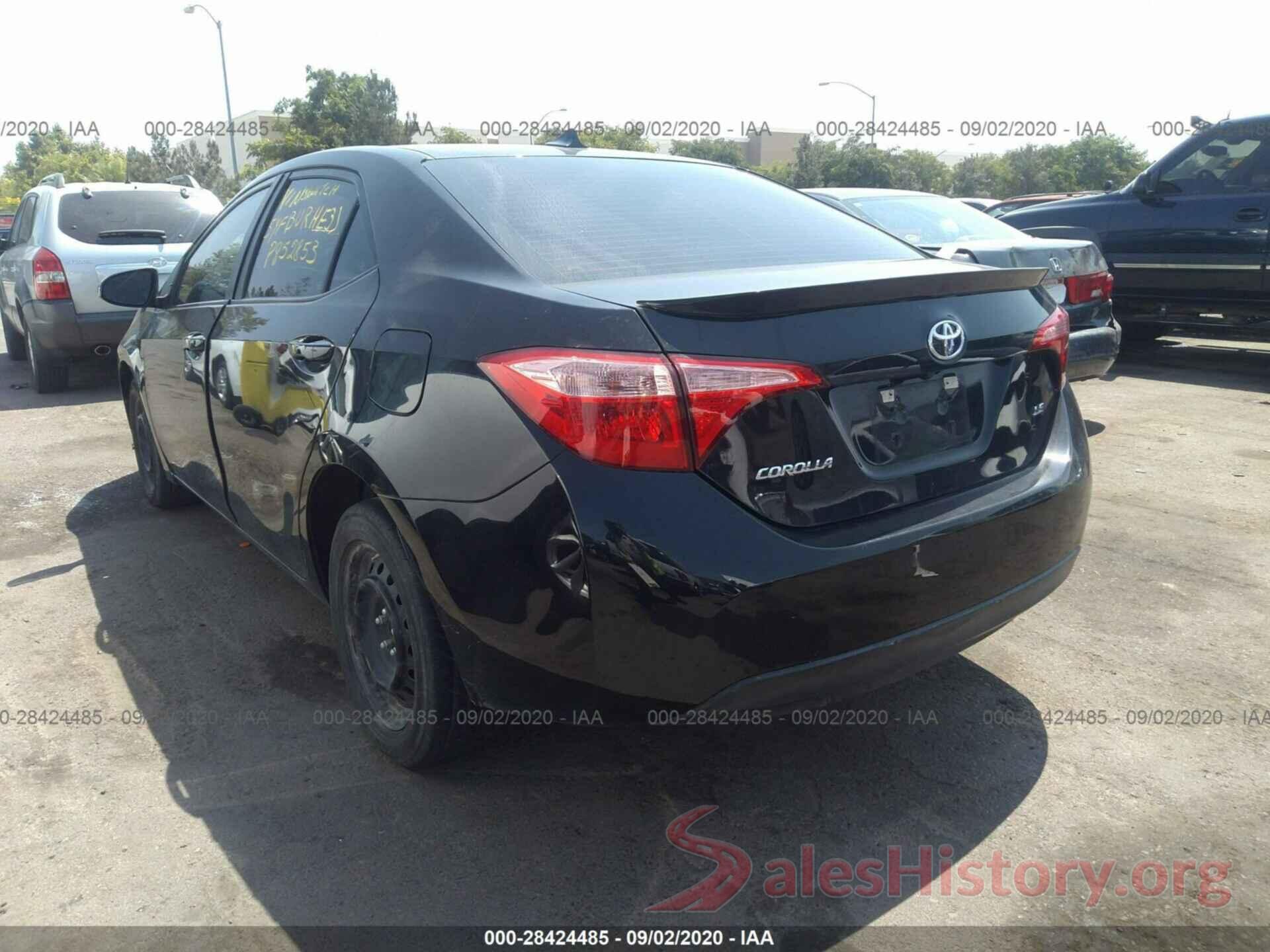 5YFBURHE3JP852853 2018 TOYOTA COROLLA