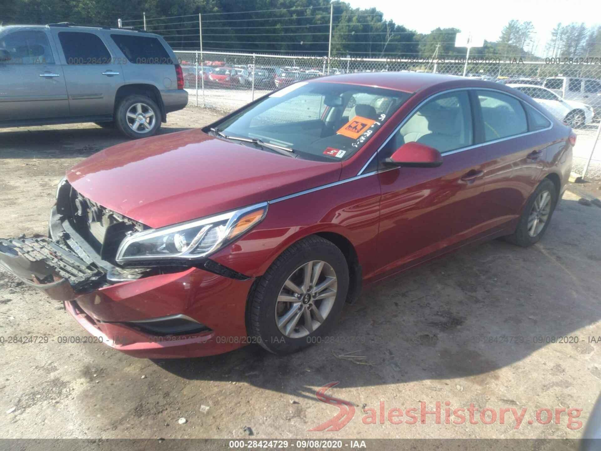 5NPE24AF6GH417808 2016 HYUNDAI SONATA