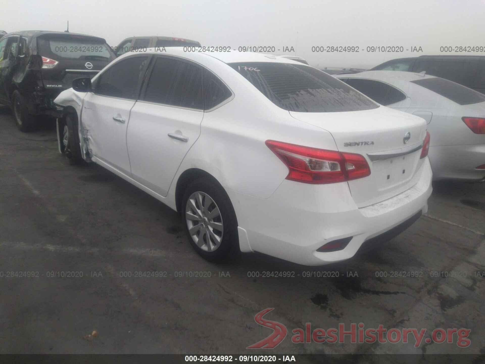 3N1AB7AP5HY263396 2017 NISSAN SENTRA