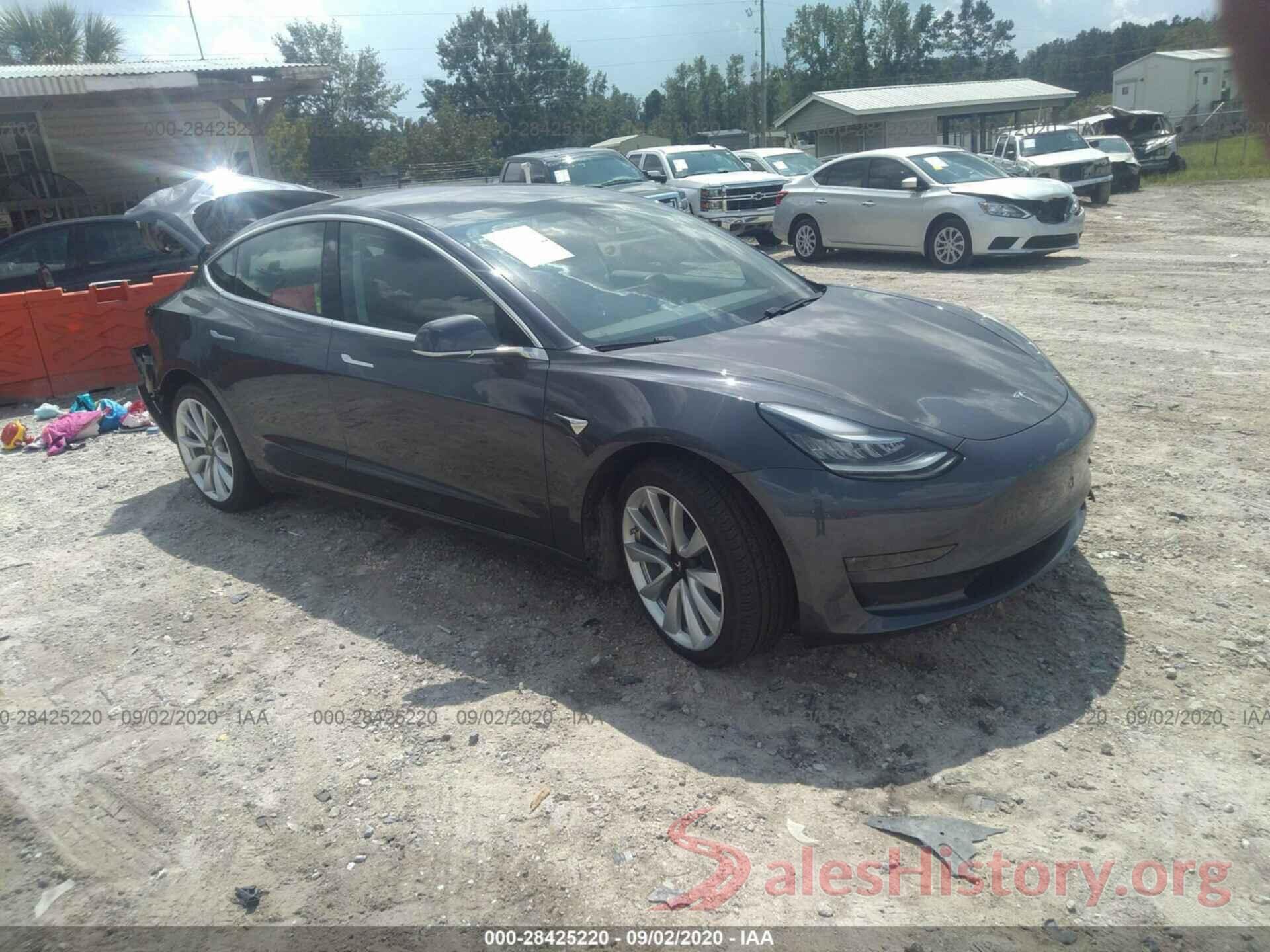 5YJ3E1EA5KF300742 2019 TESLA MODEL 3