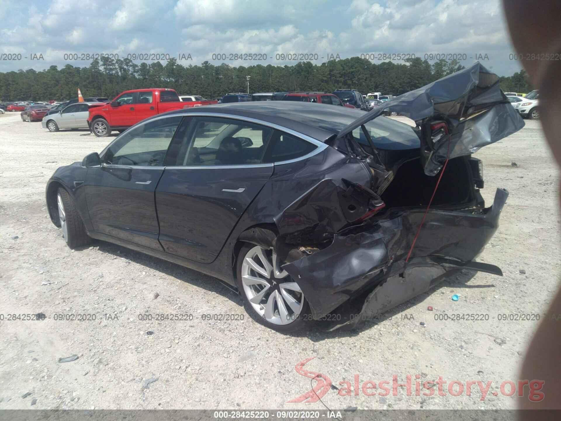 5YJ3E1EA5KF300742 2019 TESLA MODEL 3