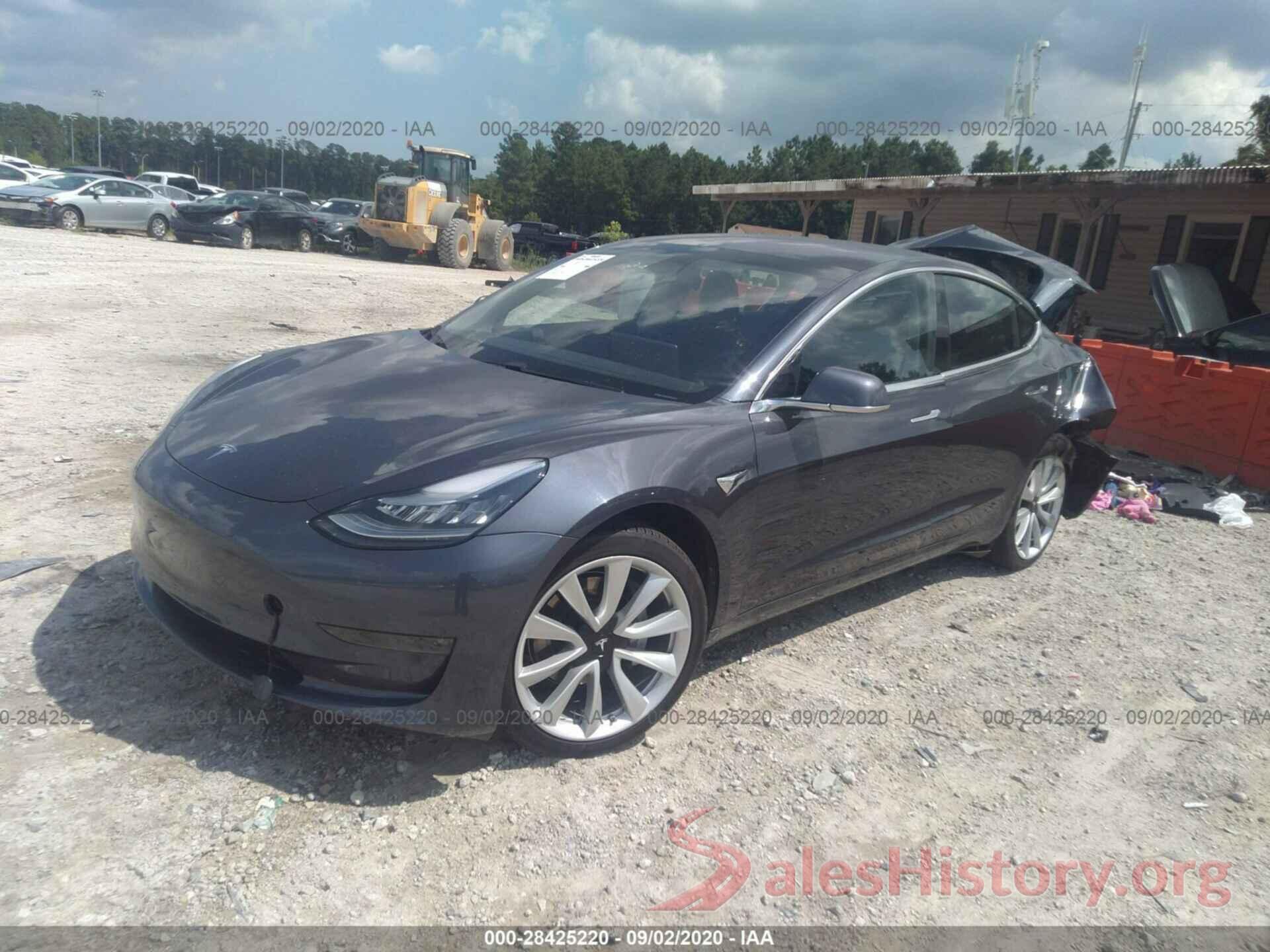 5YJ3E1EA5KF300742 2019 TESLA MODEL 3